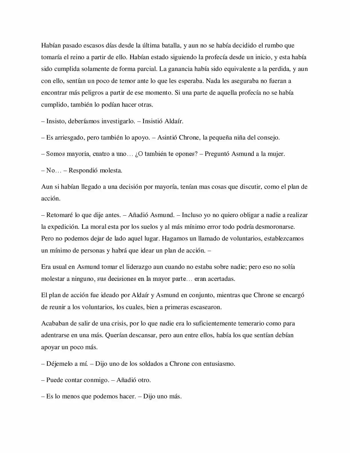 La Profecía Del Héroe (Novela) - Capítulo 54 - Página 5 - LectorTMOo