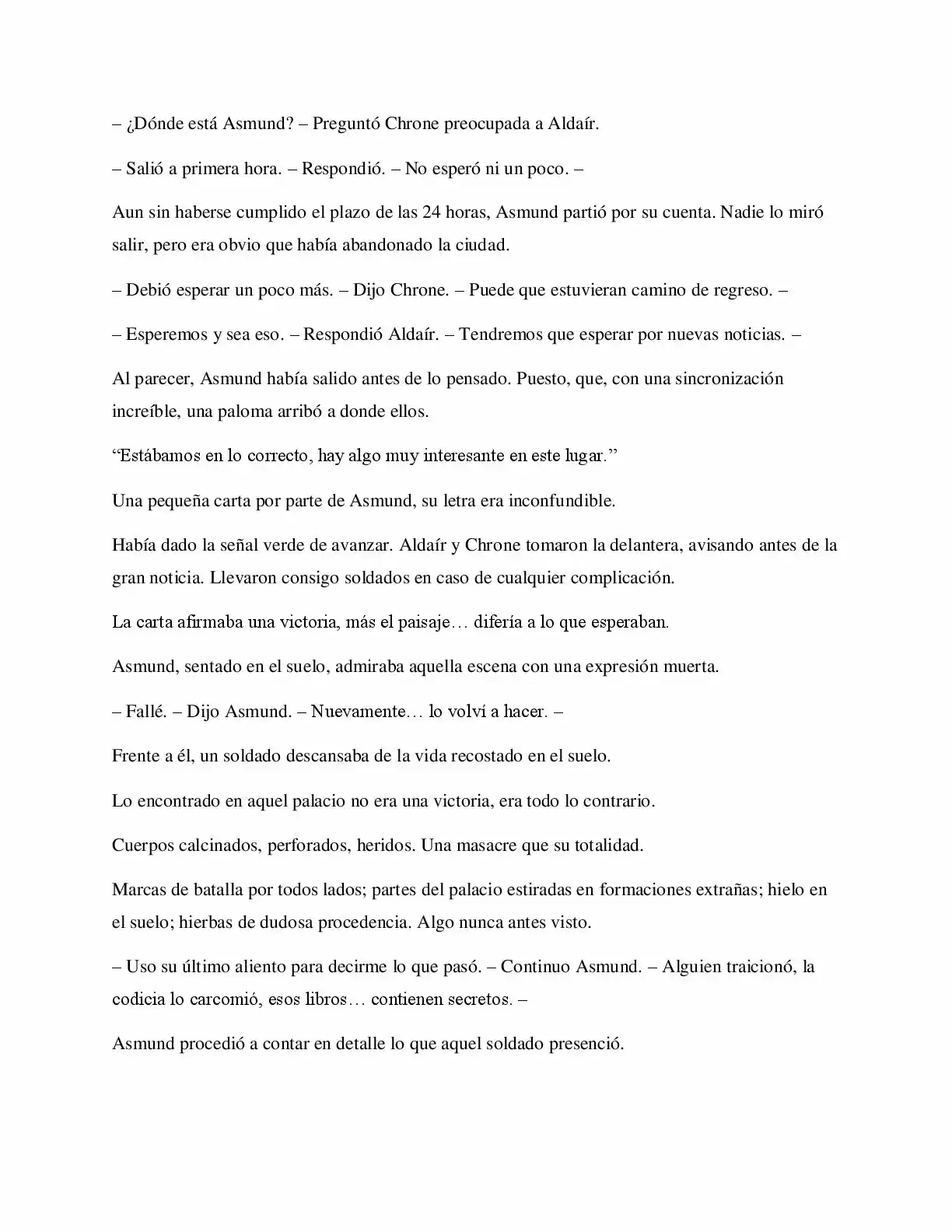 La Profecía Del Héroe (Novela) - Capítulo 54 - Página 7 - LectorTMOo