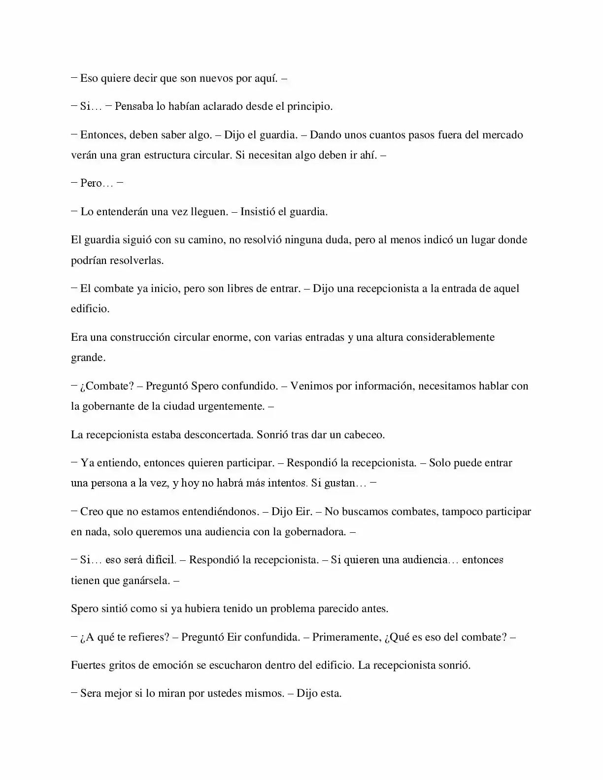 La Profecía Del Héroe (Novela) - Capítulo 55 - Página 5 - LectorTMOo