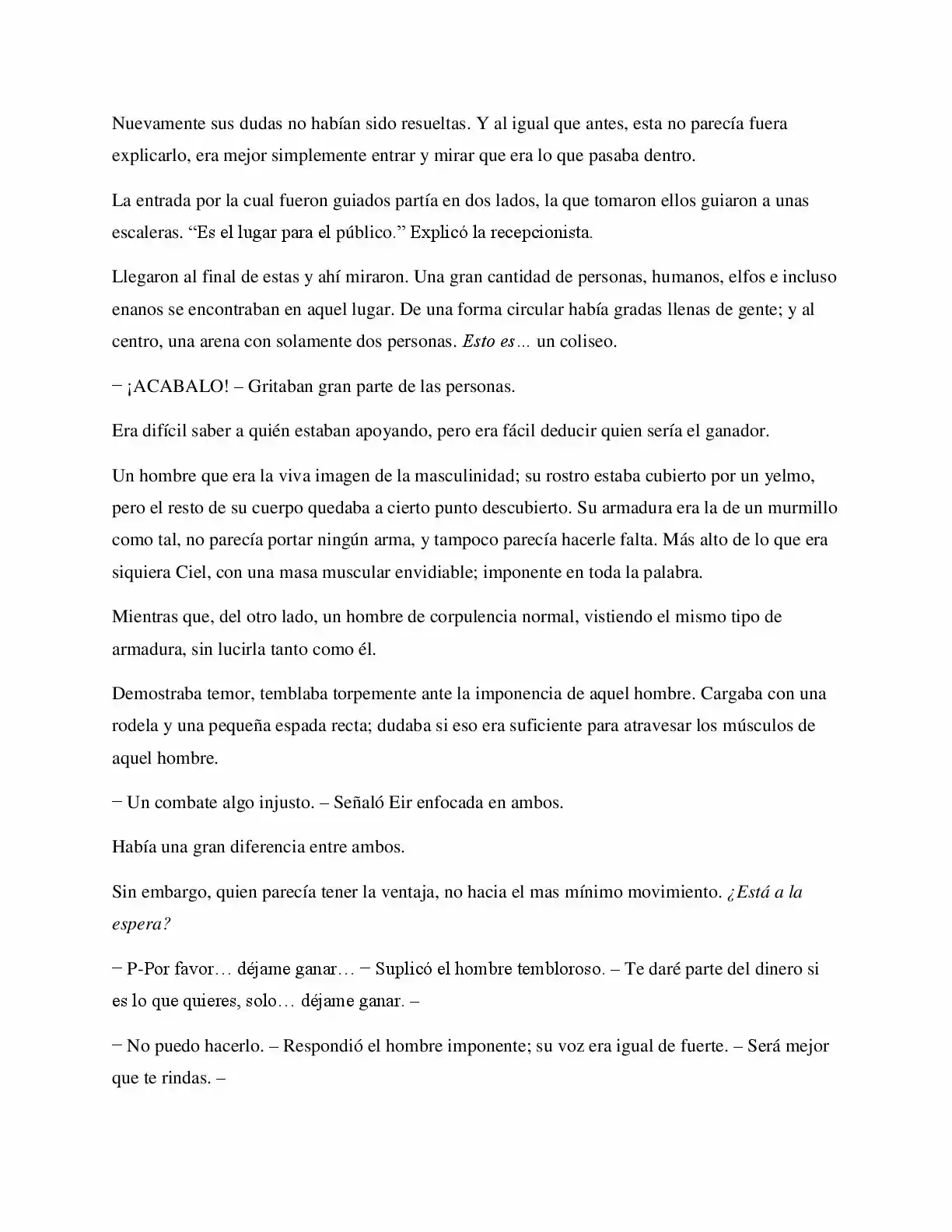 La Profecía Del Héroe (Novela) - Capítulo 55 - Página 6 - LectorTMOo