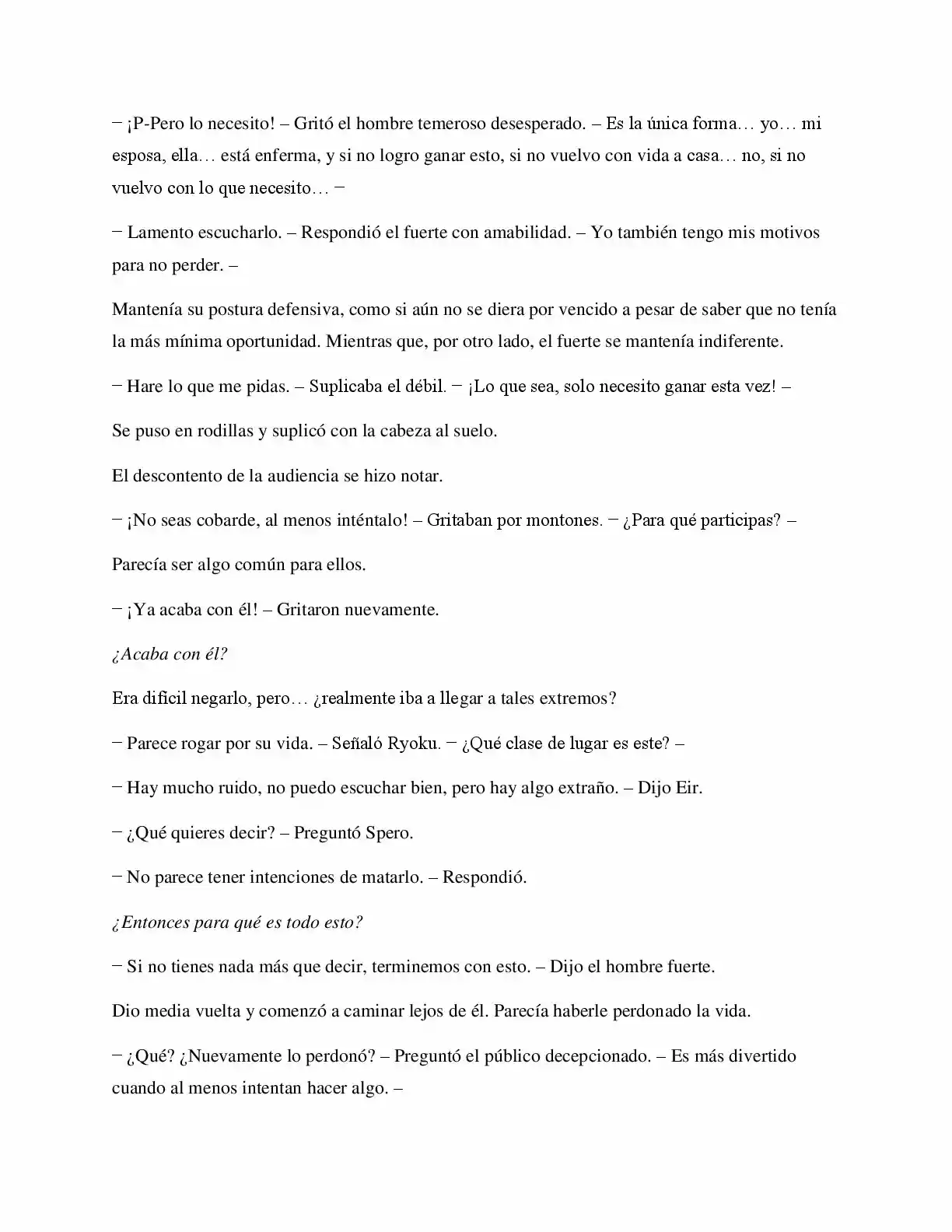 La Profecía Del Héroe (Novela) - Capítulo 55 - Página 7 - LectorTMOo