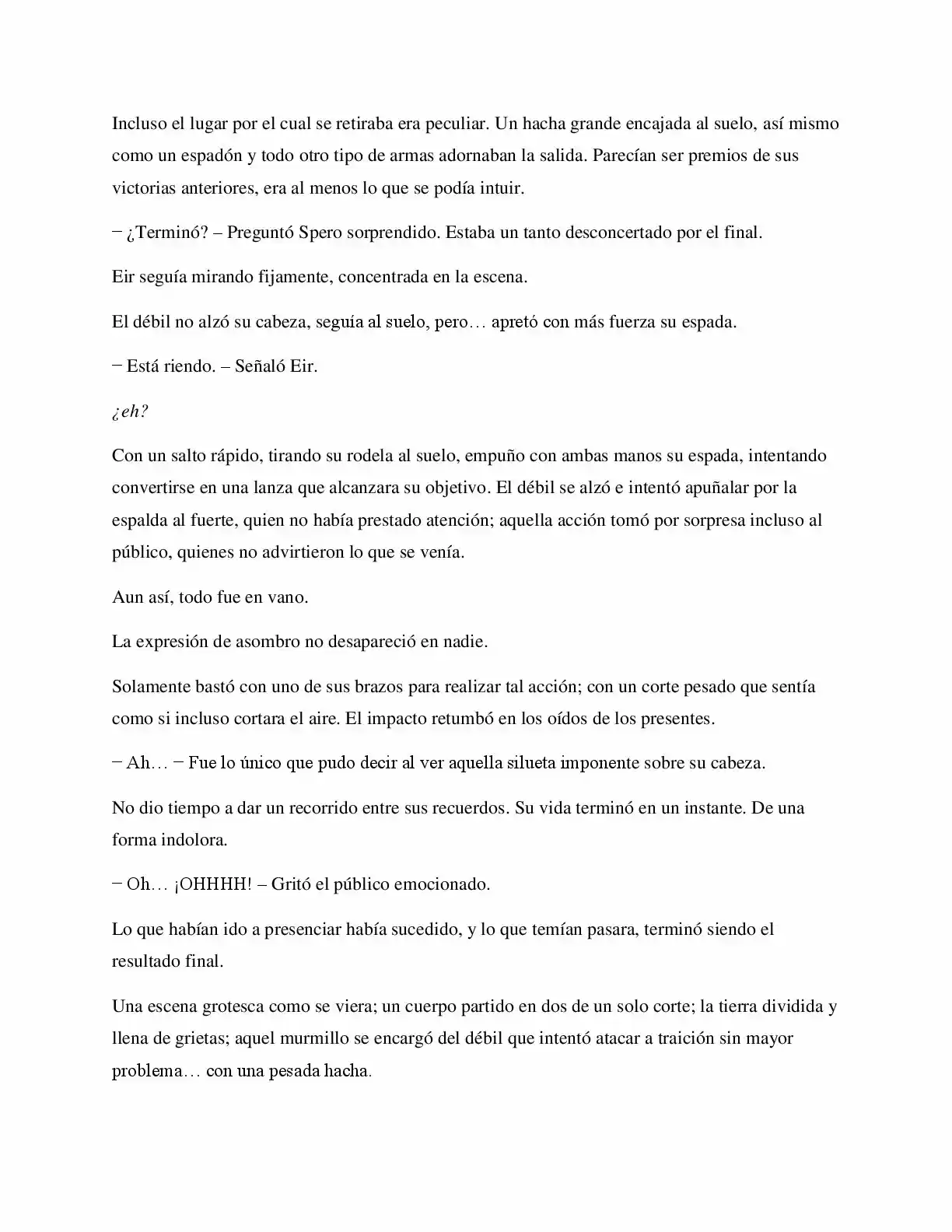La Profecía Del Héroe (Novela) - Capítulo 55 - Página 8 - LectorTMOo