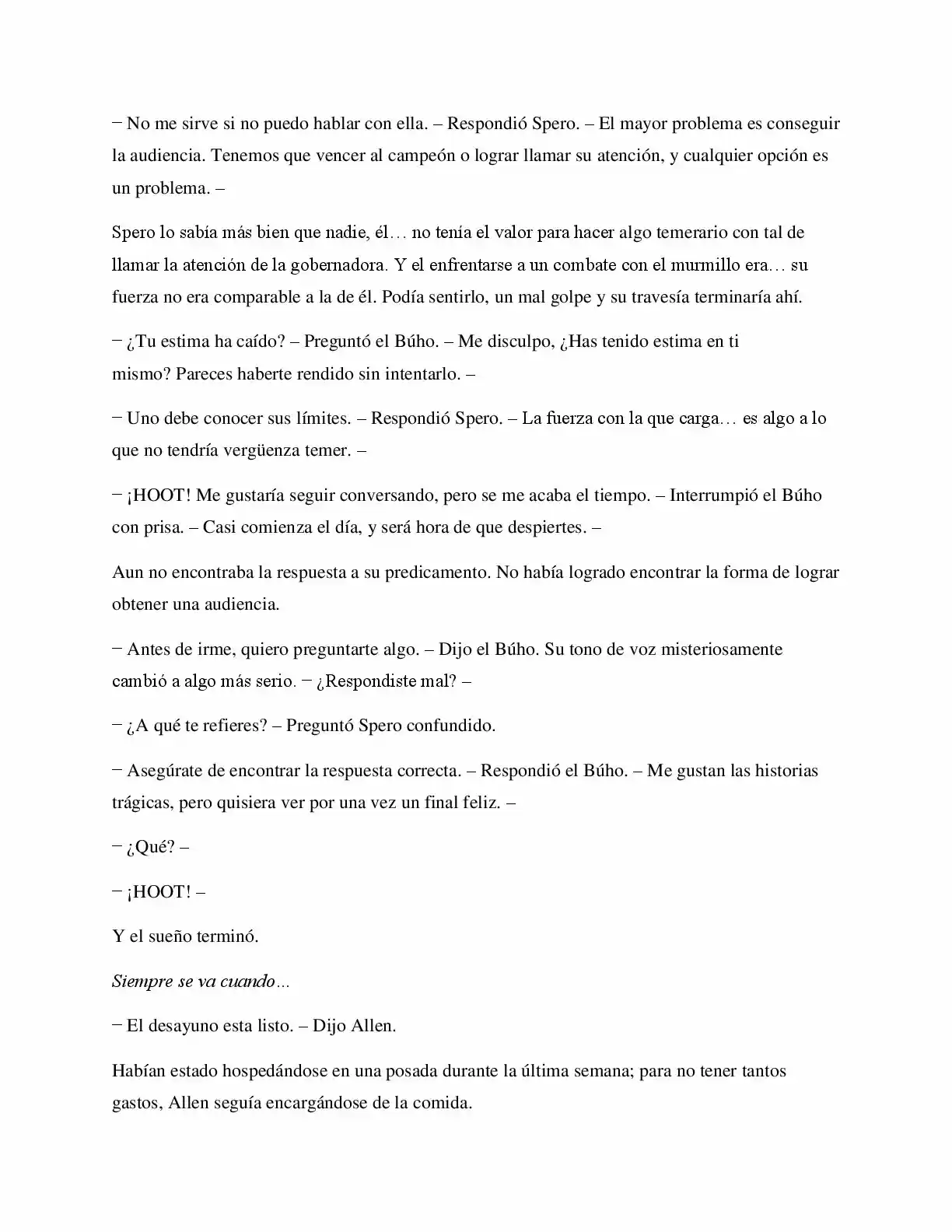 La Profecía Del Héroe (Novela) - Capítulo 55 - Página 10 - LectorTMOo
