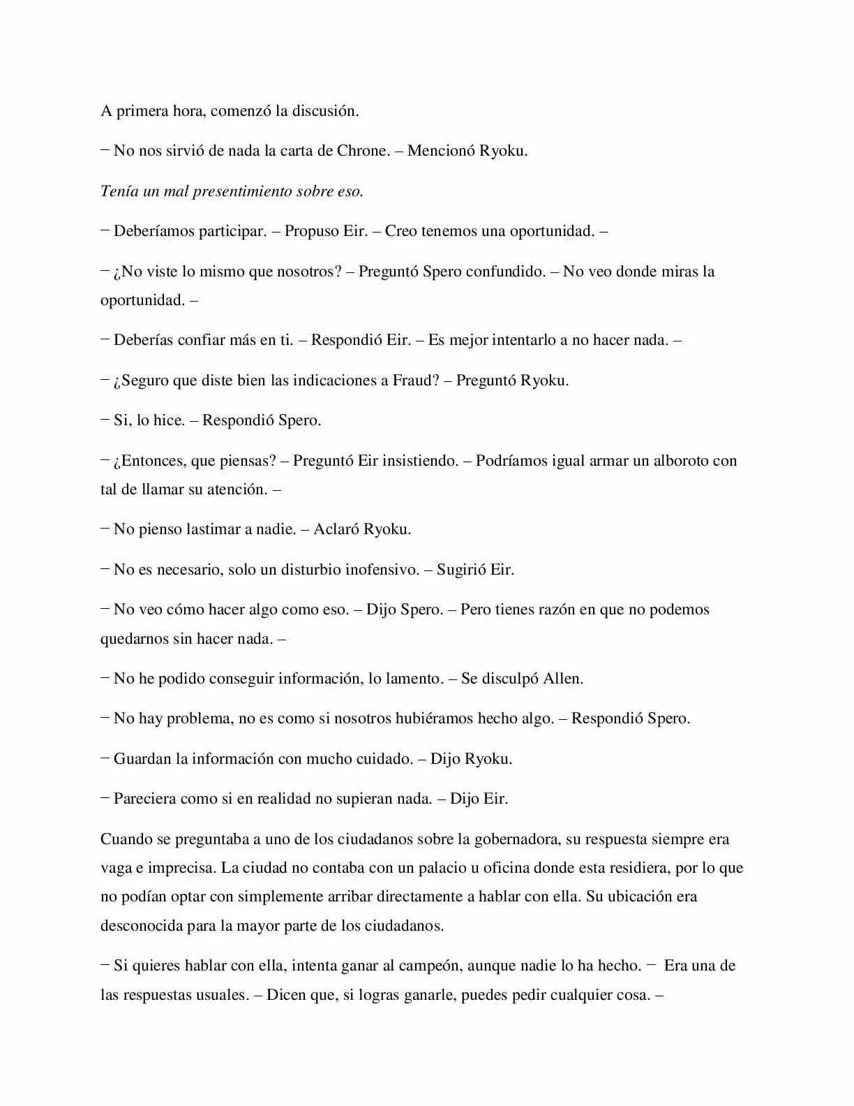 La Profecía Del Héroe (Novela) - Capítulo 55 - Página 11 - LectorTMOo