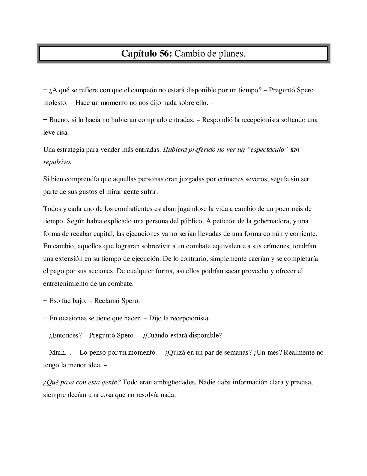 La Profecía Del Héroe (Novela) - Capítulo 56 - Página 1 - LectorTMOo