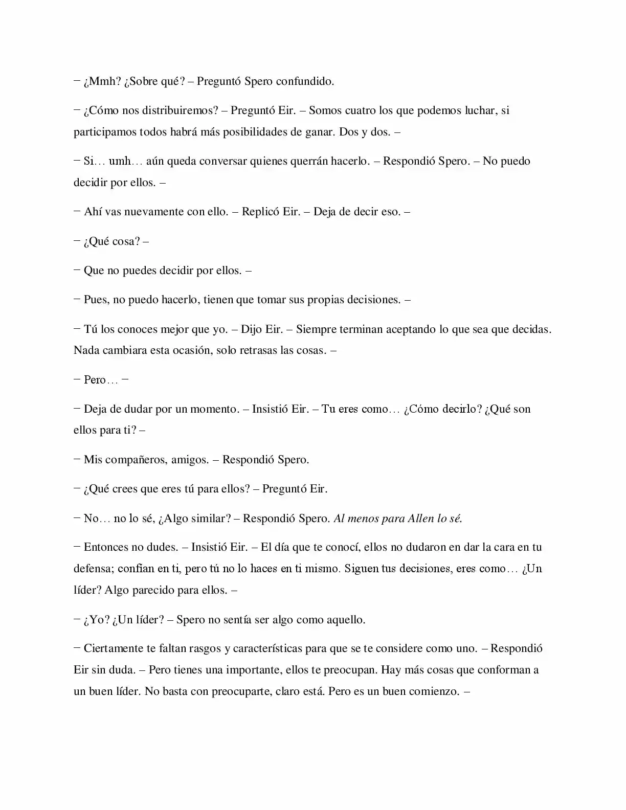 La Profecía Del Héroe (Novela) - Capítulo 56 - Página 6 - LectorTMOo