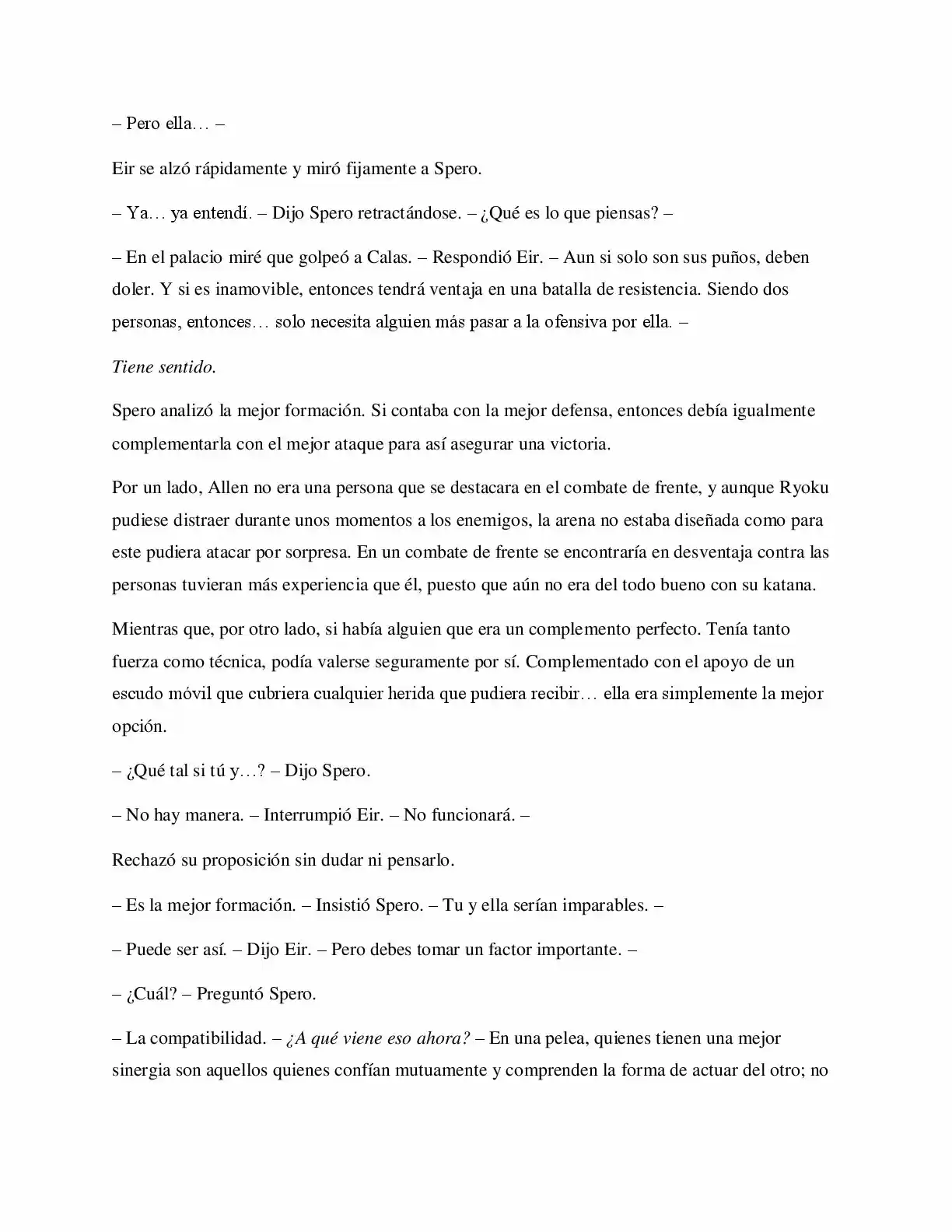 La Profecía Del Héroe (Novela) - Capítulo 56 - Página 8 - LectorTMOo