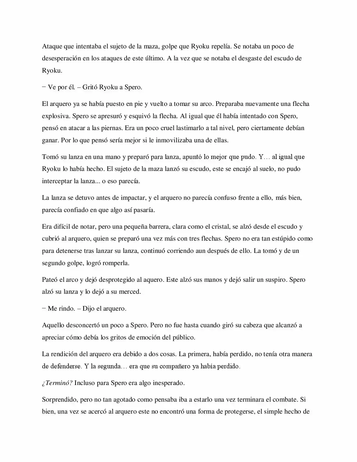 La Profecía Del Héroe (Novela) - Capítulo 57 - Página 6 - LectorTMOo