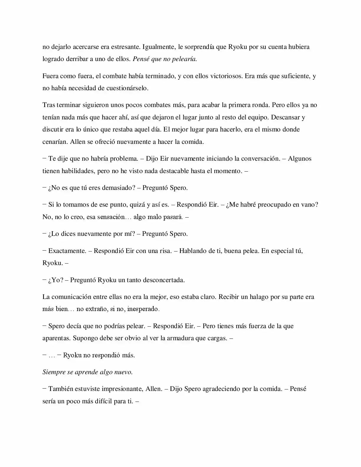 La Profecía Del Héroe (Novela) - Capítulo 57 - Página 7 - LectorTMOo
