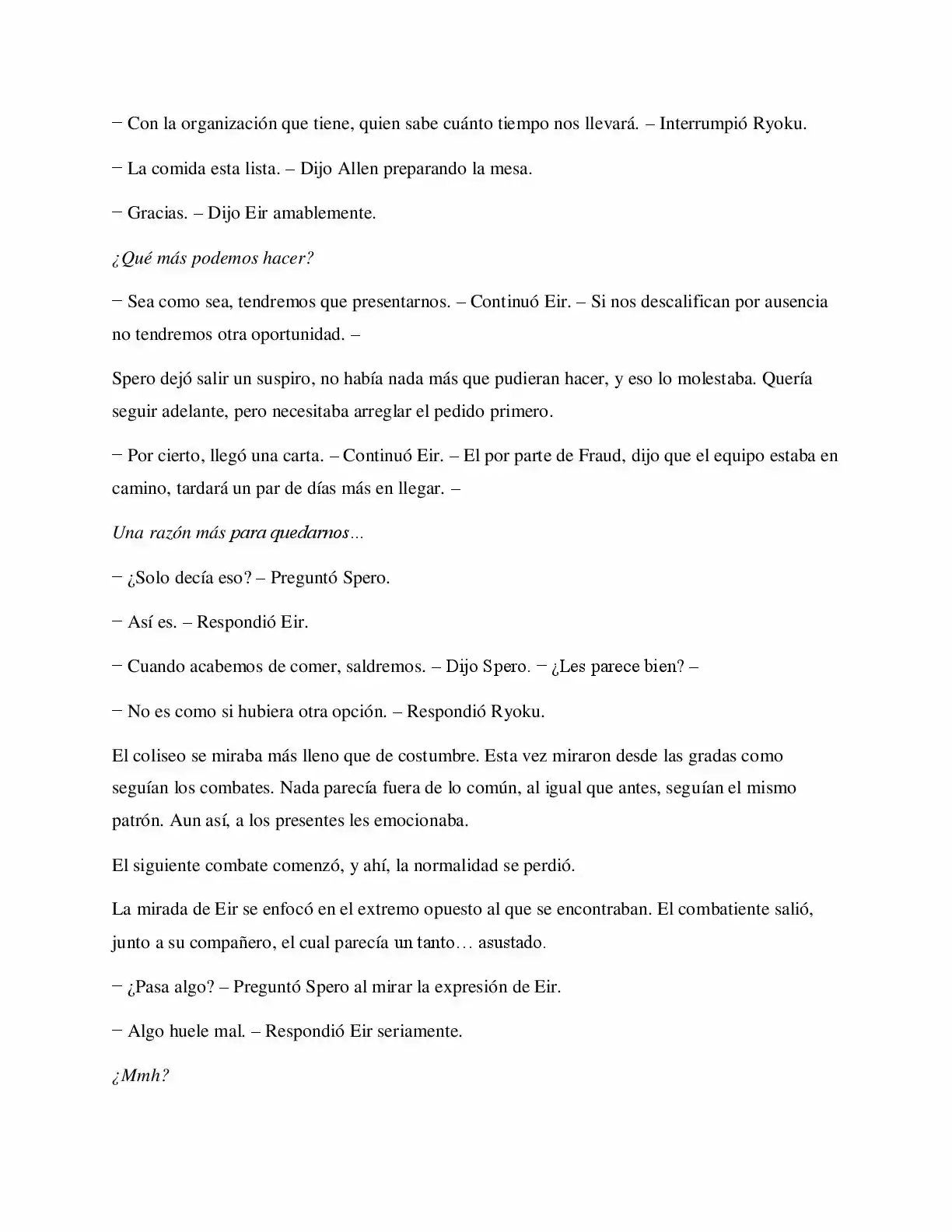 La Profecía Del Héroe (Novela) - Capítulo 57 - Página 11 - LectorTMOo