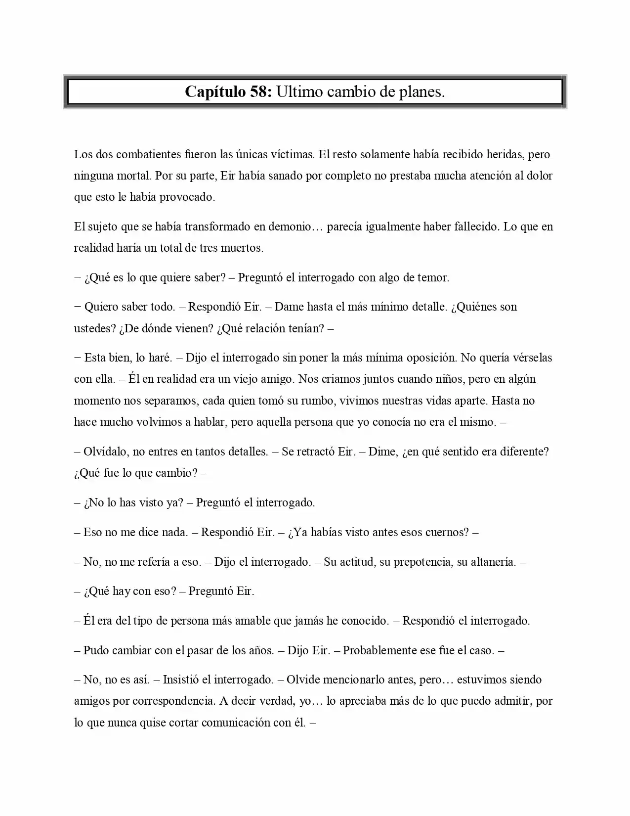La Profecía Del Héroe (Novela) - Capítulo 59 - Página 1 - LectorTMOo