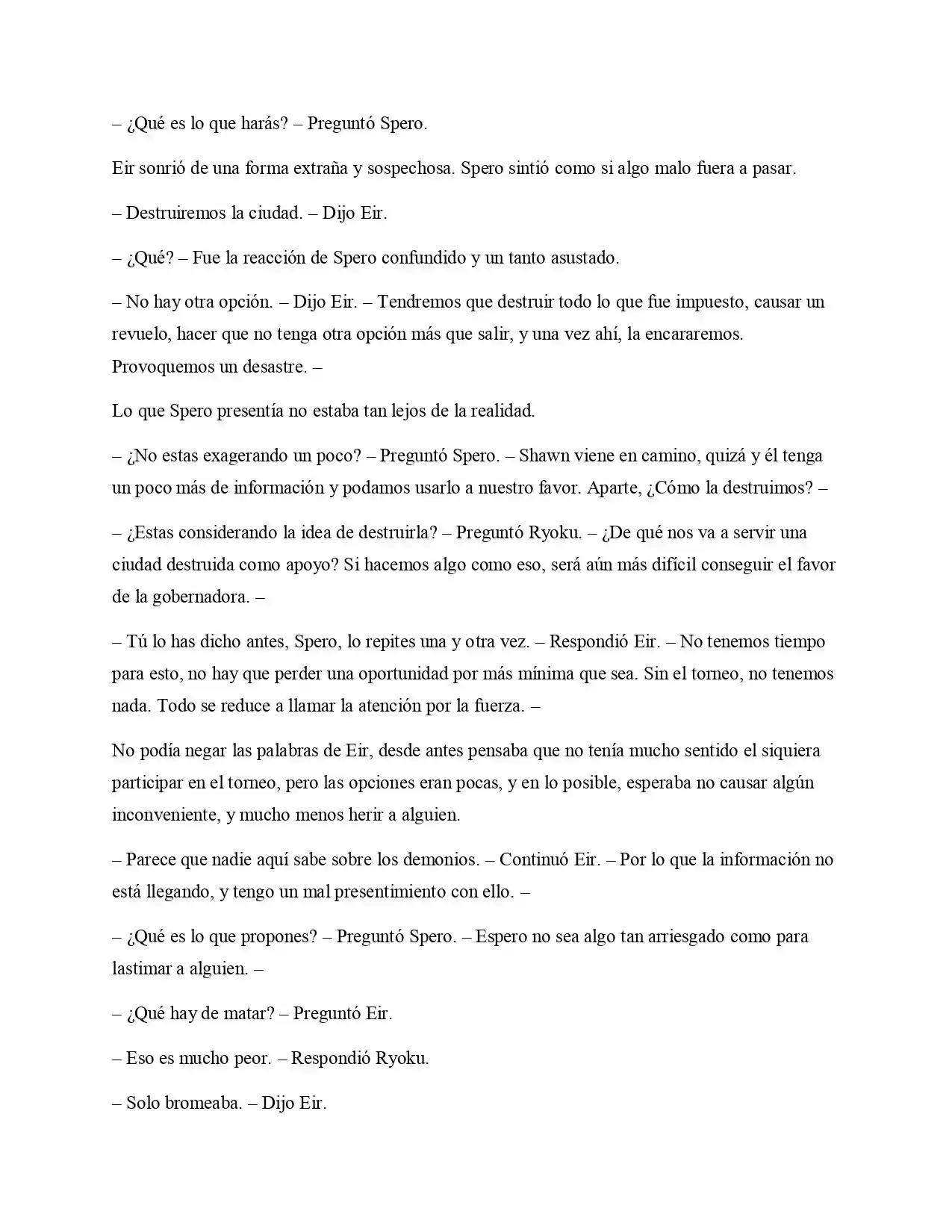La Profecía Del Héroe (Novela) - Capítulo 59 - Página 8 - LectorTMOo