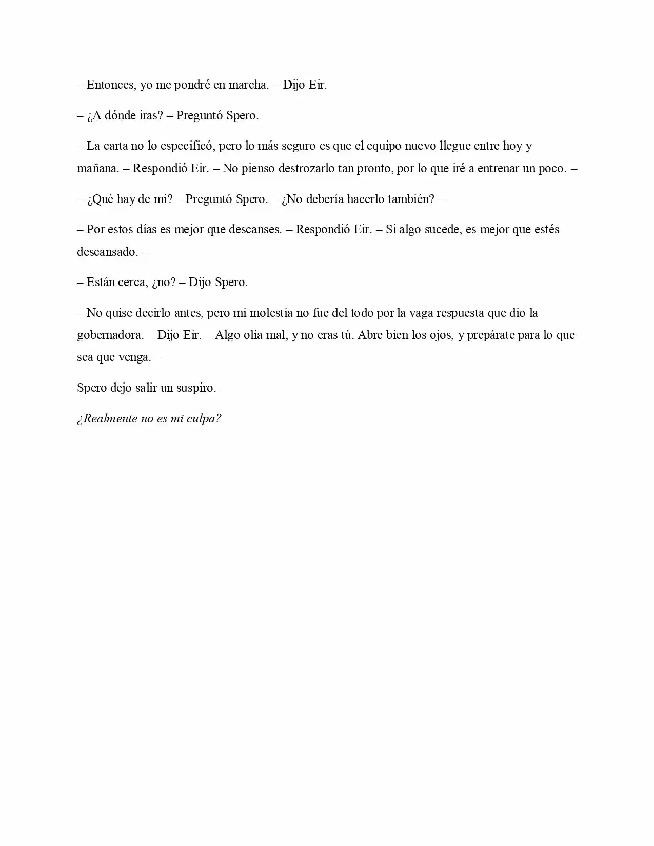 La Profecía Del Héroe (Novela) - Capítulo 59 - Página 18 - LectorTMOo