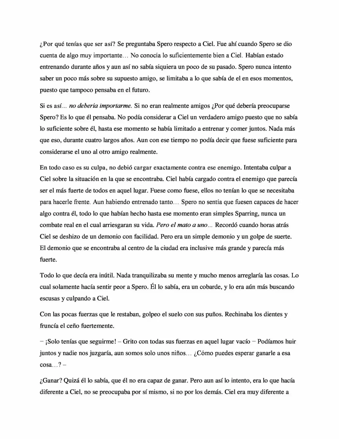 La Profecía Del Héroe (Novela) - Capítulo 6 - Página 2 - LectorTMOo