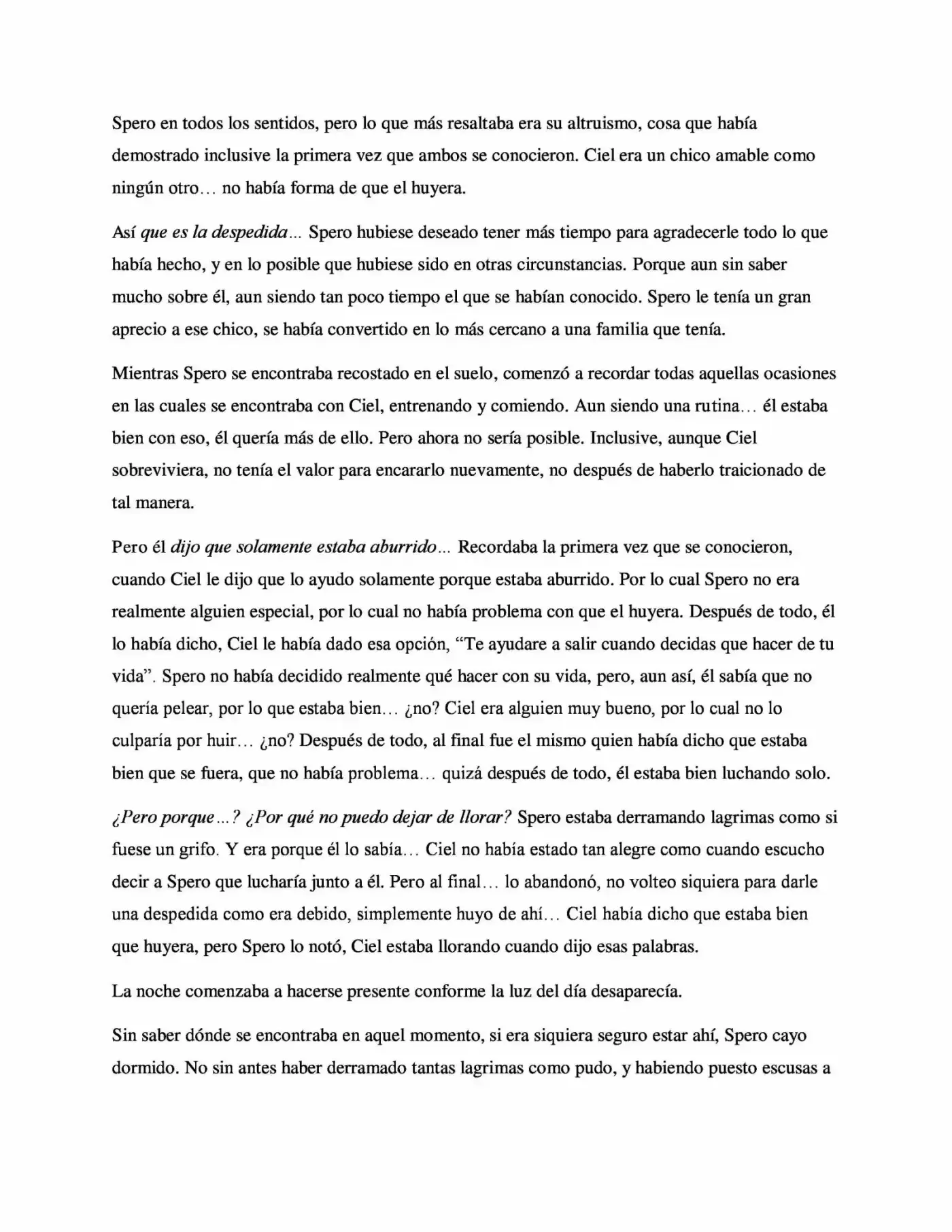 La Profecía Del Héroe (Novela) - Capítulo 6 - Página 3 - LectorTMOo