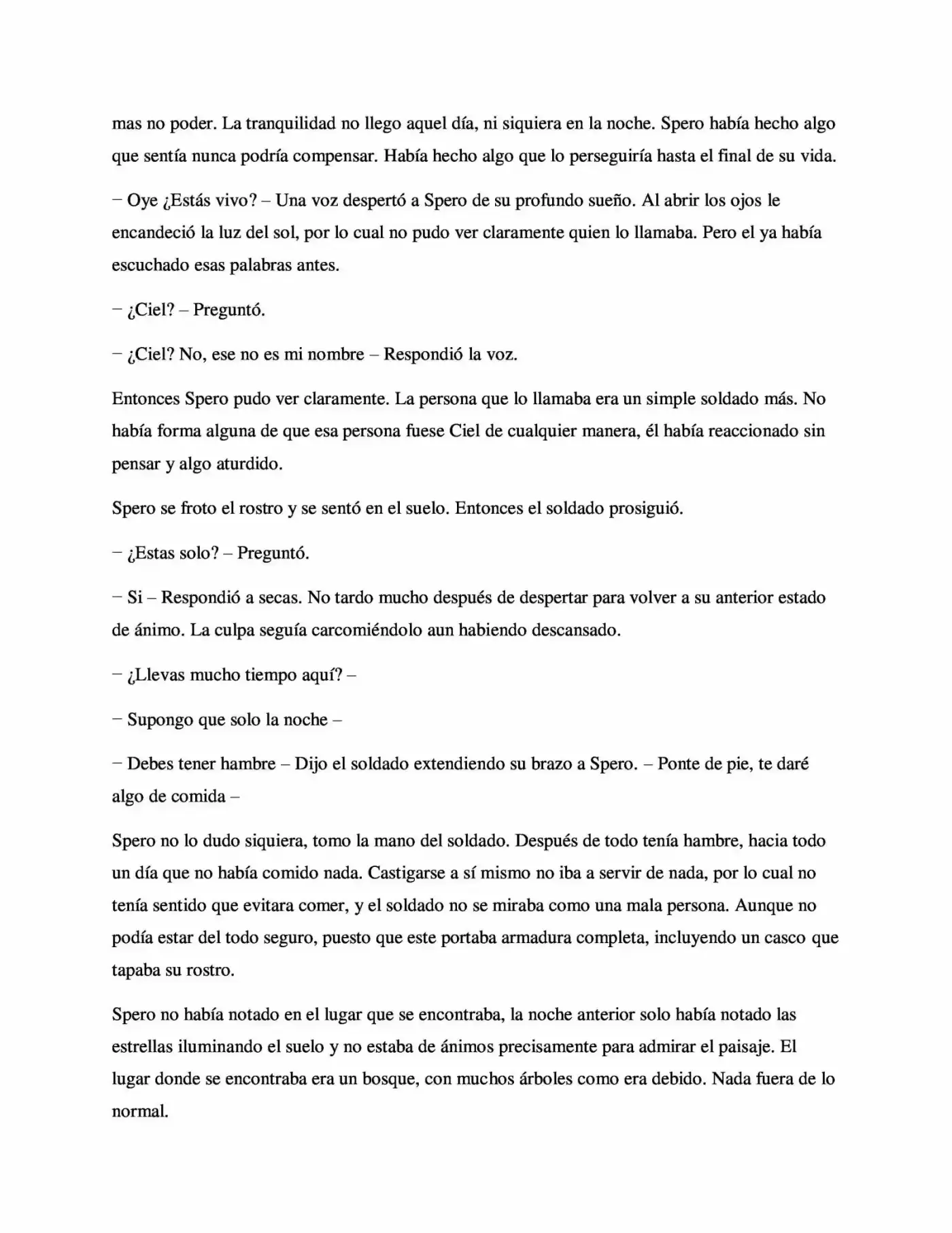 La Profecía Del Héroe (Novela) - Capítulo 6 - Página 4 - LectorTMOo