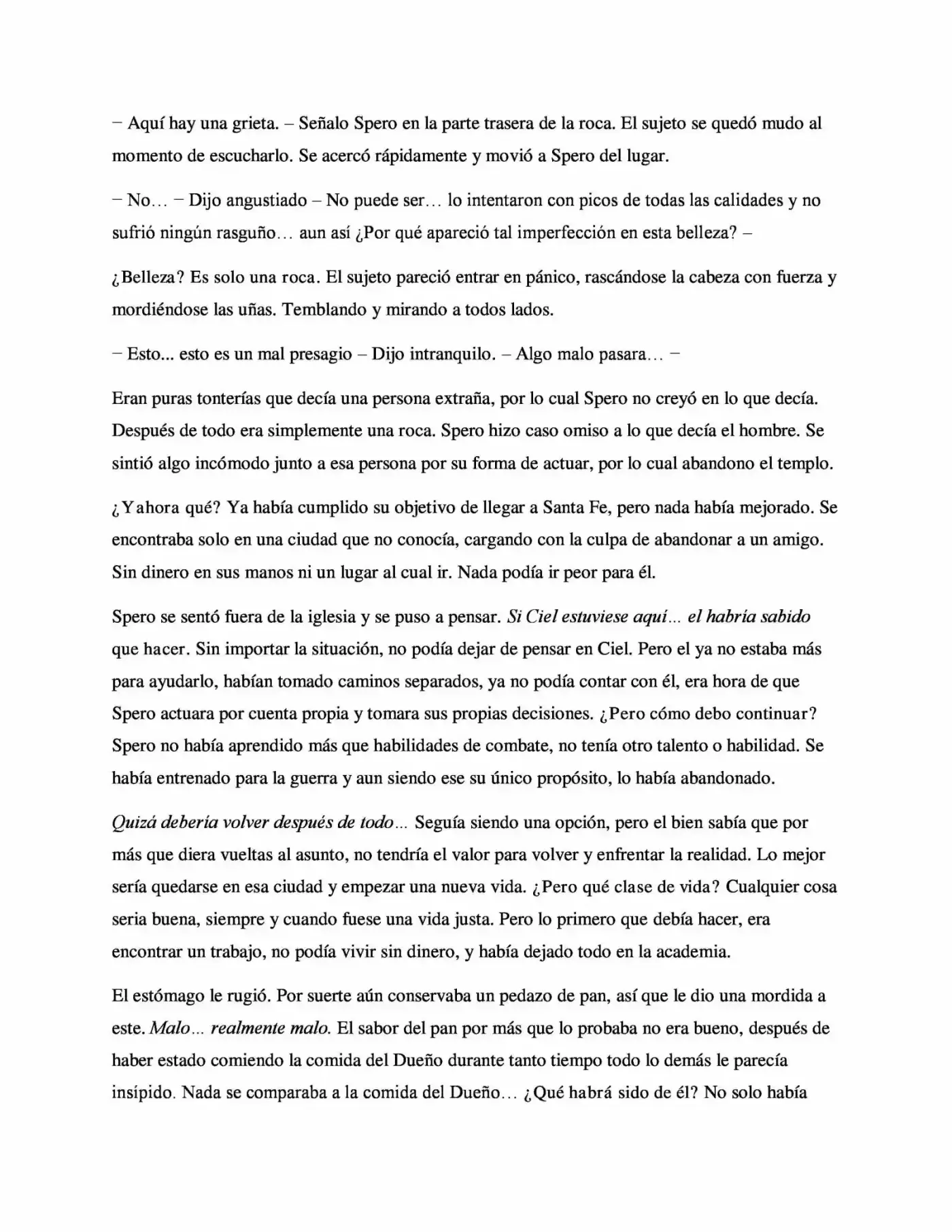 La Profecía Del Héroe (Novela) - Capítulo 6 - Página 8 - LectorTMOo