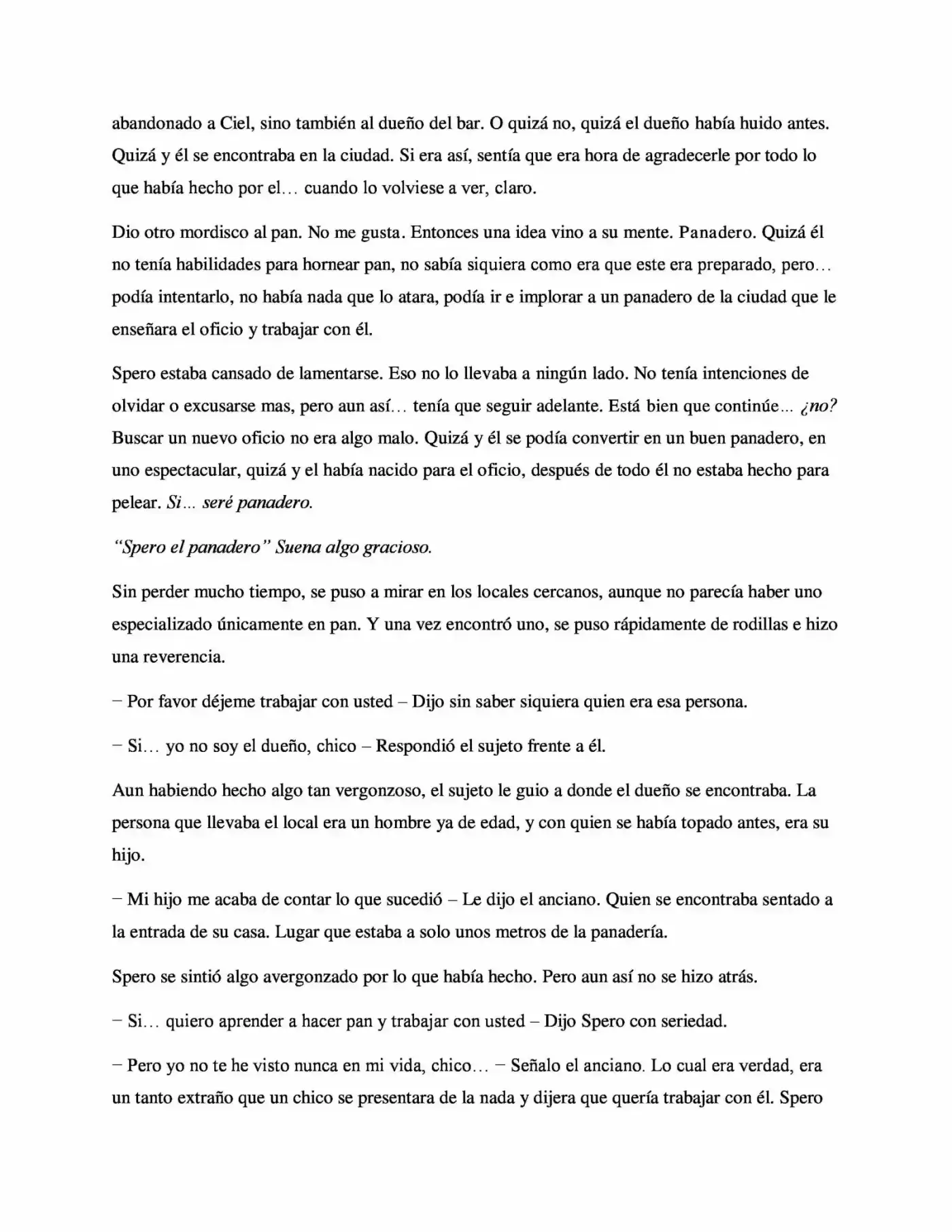 La Profecía Del Héroe (Novela) - Capítulo 6 - Página 9 - LectorTMOo