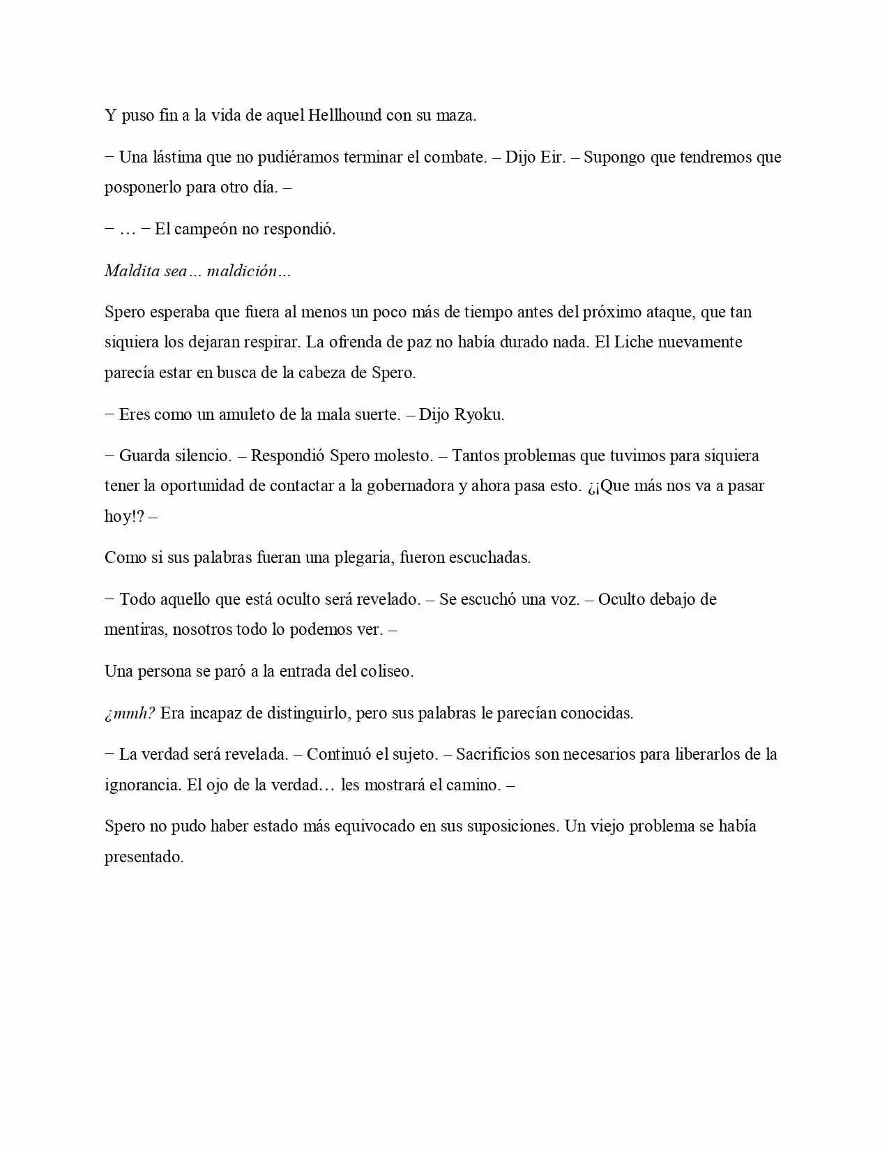La Profecía Del Héroe (Novela) - Capítulo 60 - Página 16 - LectorTMOo