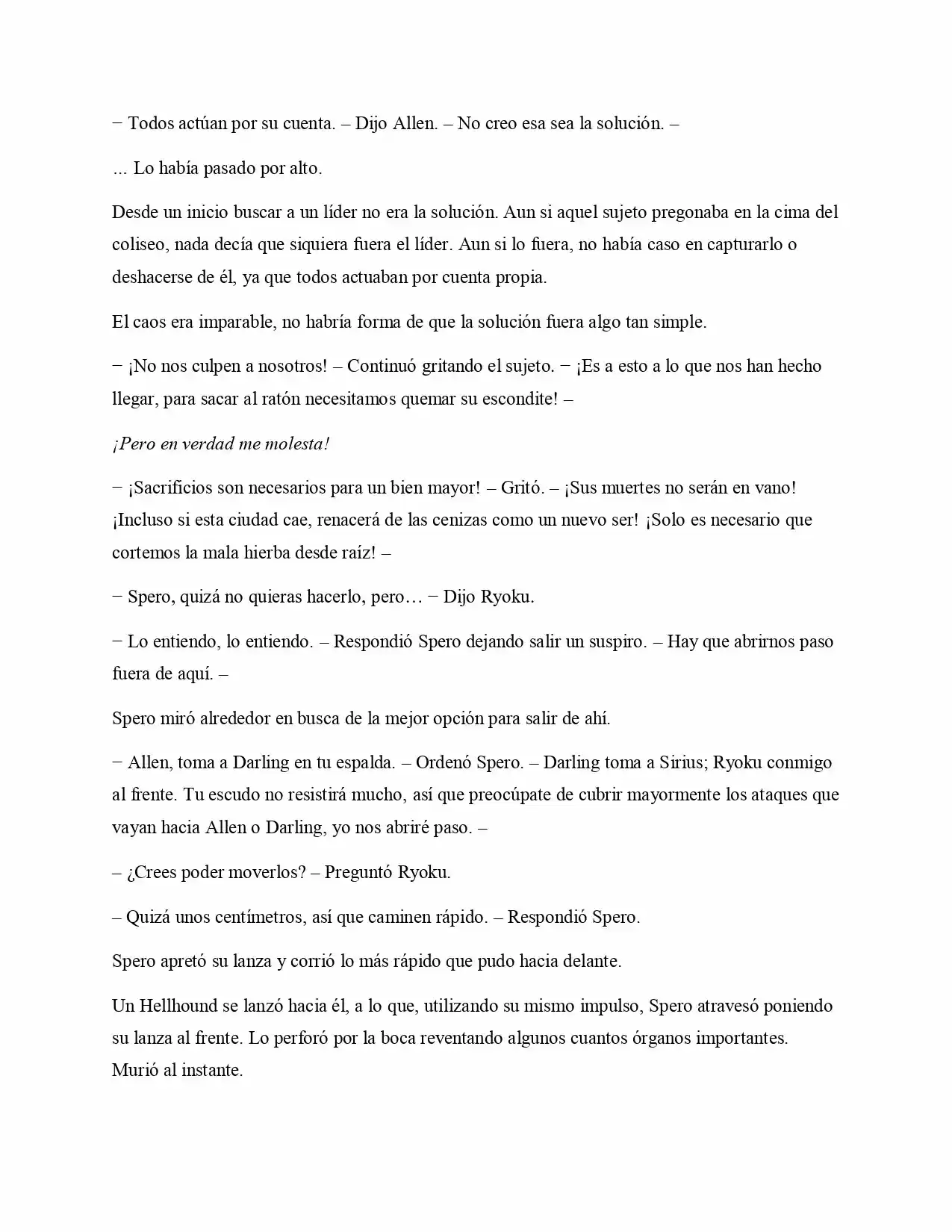 La Profecía Del Héroe (Novela) - Capítulo 61 - Página 4 - LectorTMOo