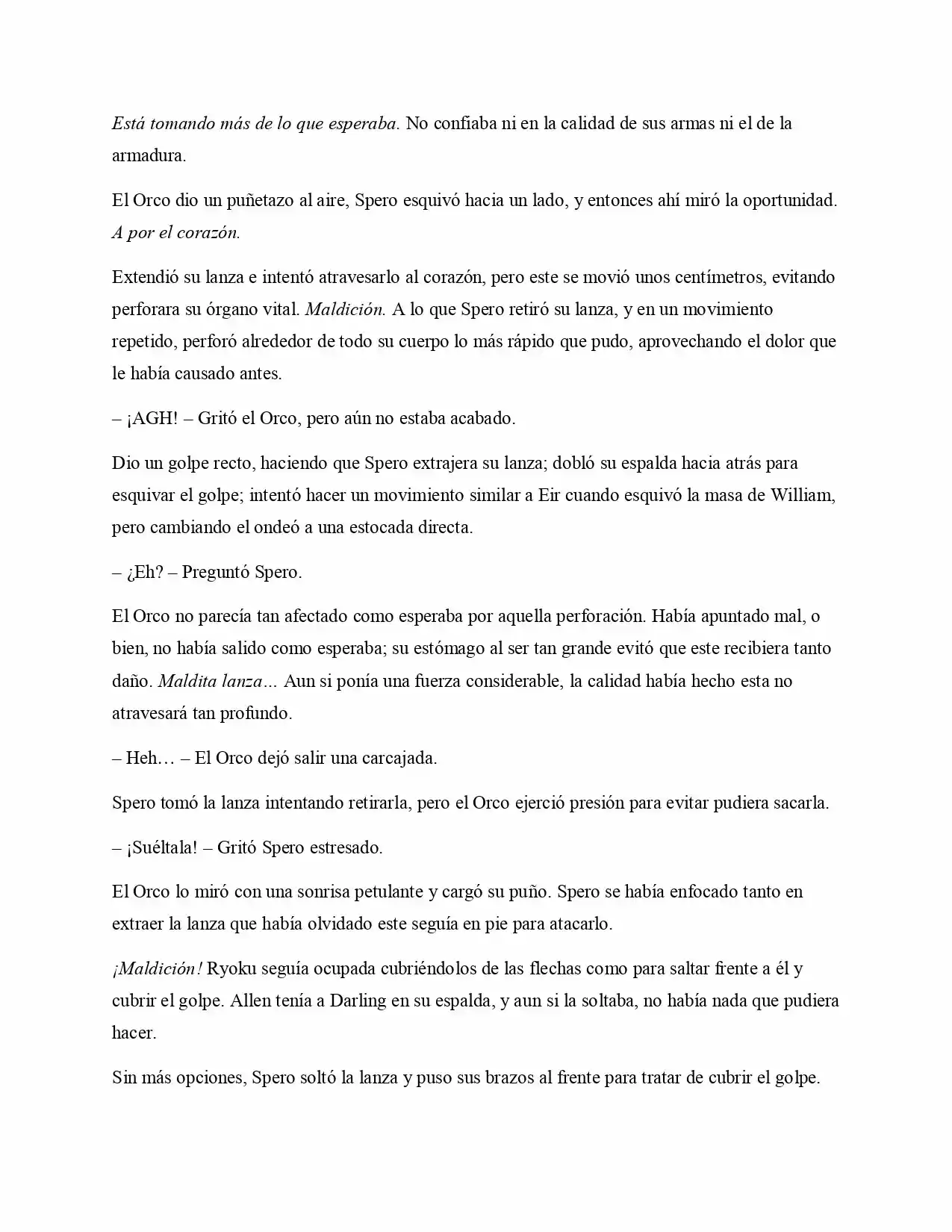 La Profecía Del Héroe (Novela) - Capítulo 61 - Página 6 - LectorTMOo