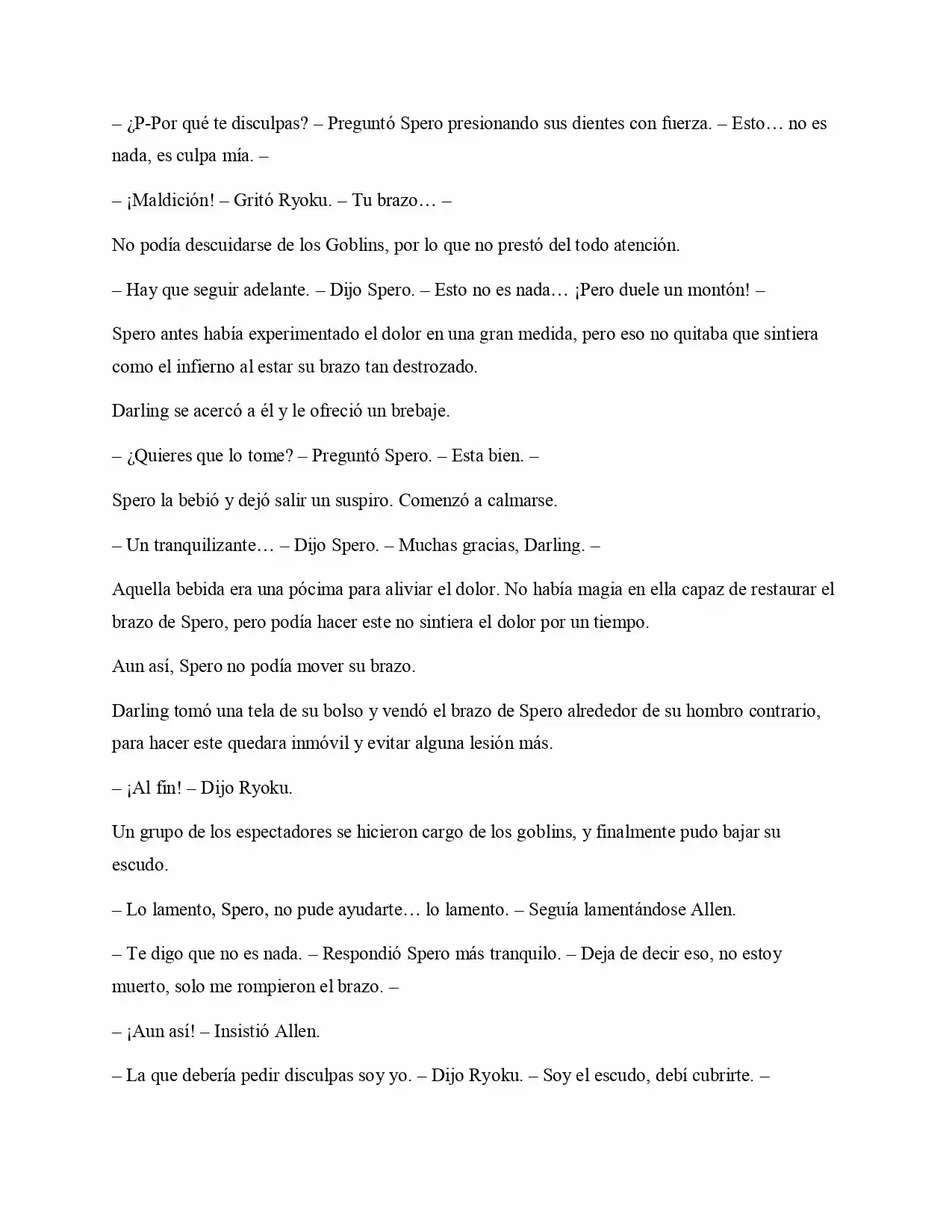 La Profecía Del Héroe (Novela) - Capítulo 61 - Página 8 - LectorTMOo