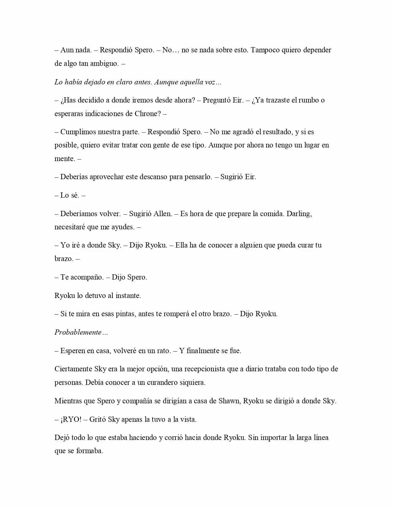 La Profecía Del Héroe (Novela) - Capítulo 63 - Página 2 - LectorTMOo
