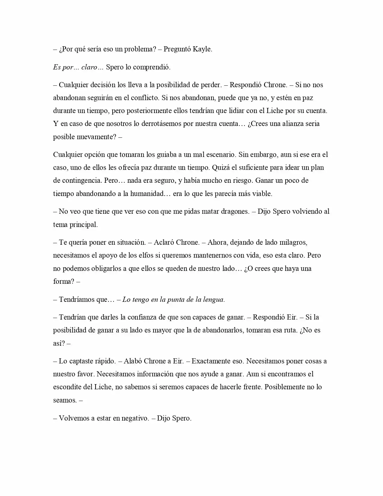 La Profecía Del Héroe (Novela) - Capítulo 64 - Página 5 - LectorTMOo