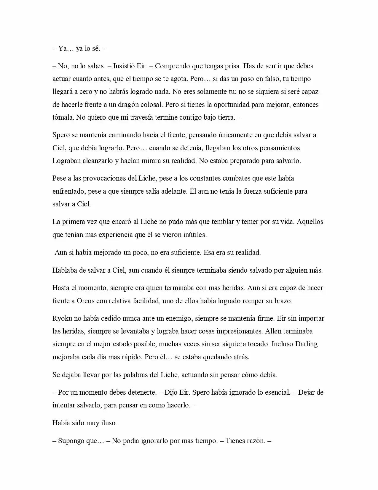 La Profecía Del Héroe (Novela) - Capítulo 64 - Página 8 - LectorTMOo