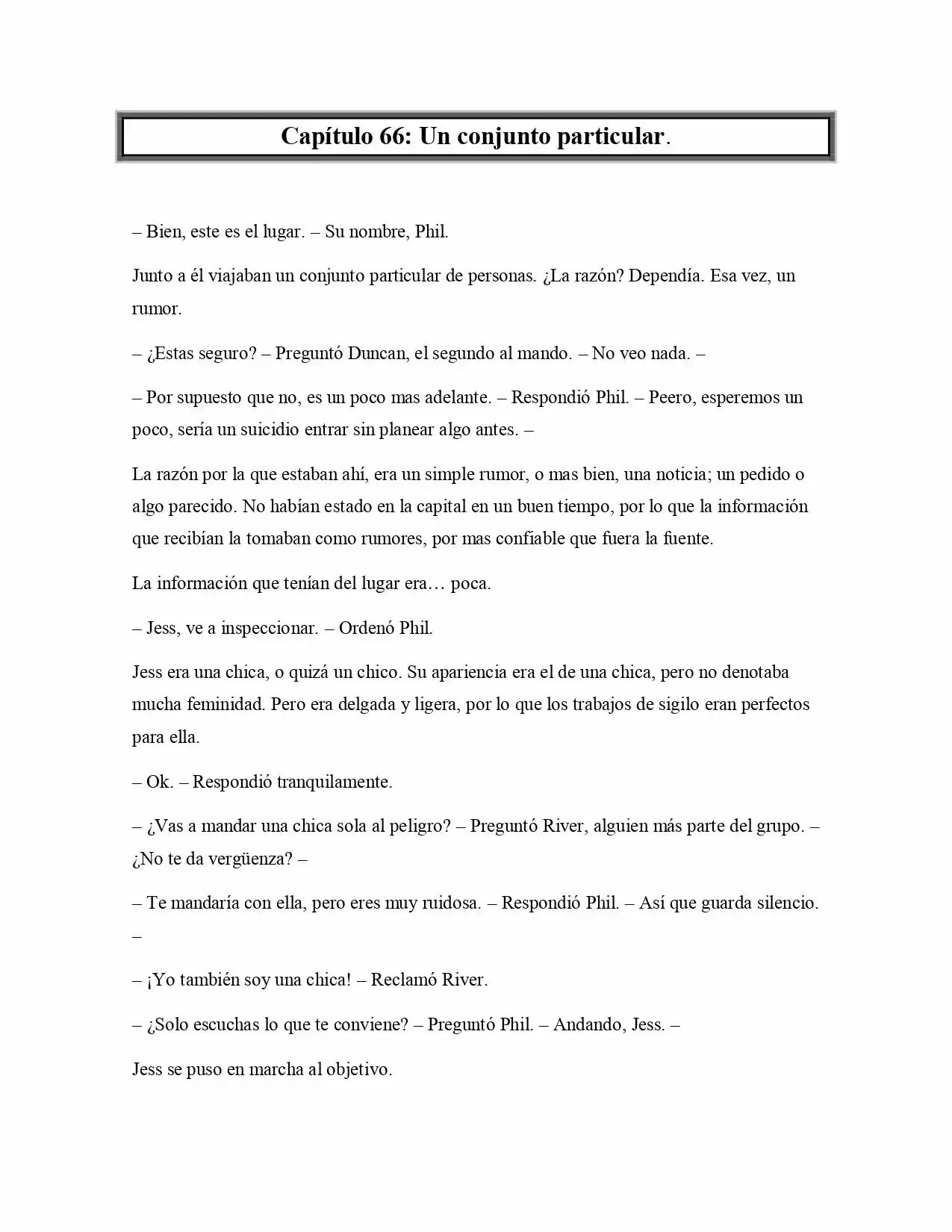 La Profecía Del Héroe (Novela) - Capítulo 67 - Página 1 - LectorTMOo