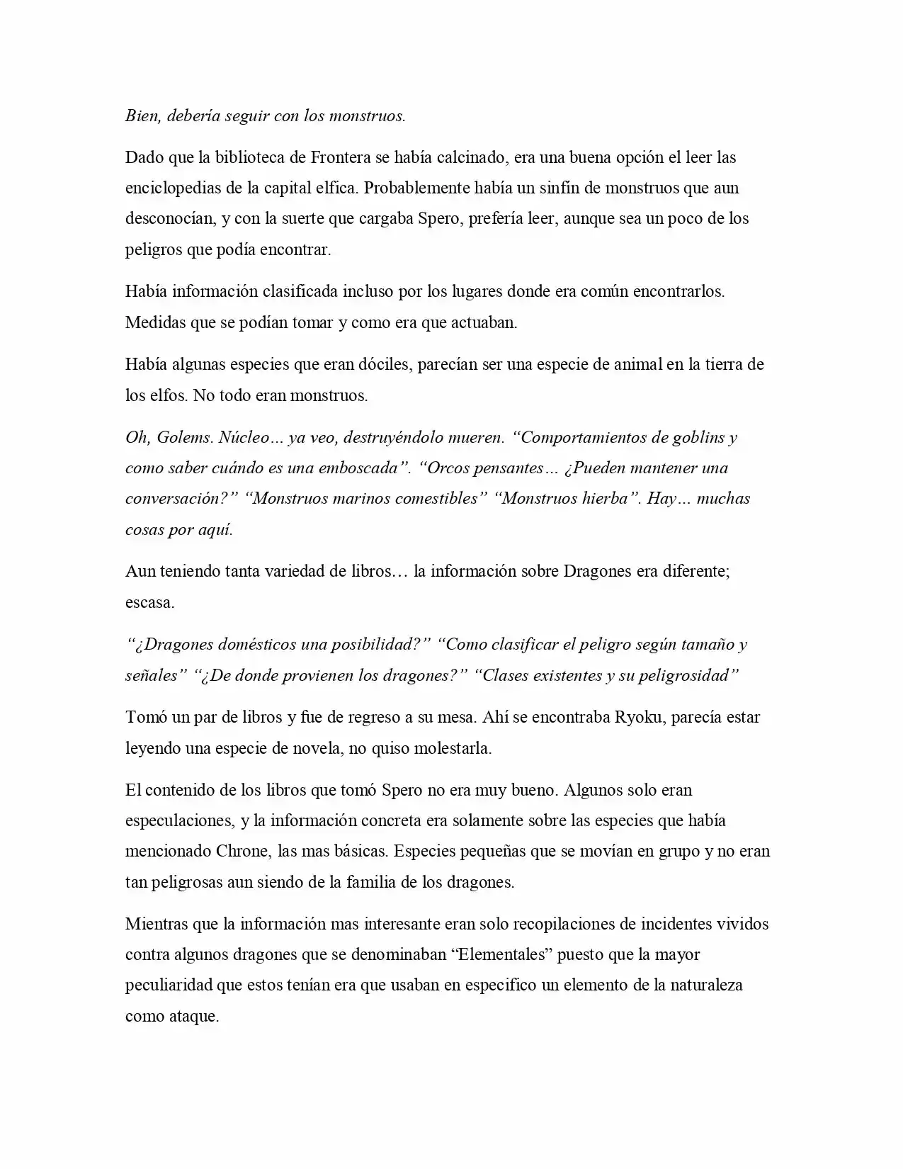 La Profecía Del Héroe (Novela) - Capítulo 68 - Página 6 - LectorTMOo