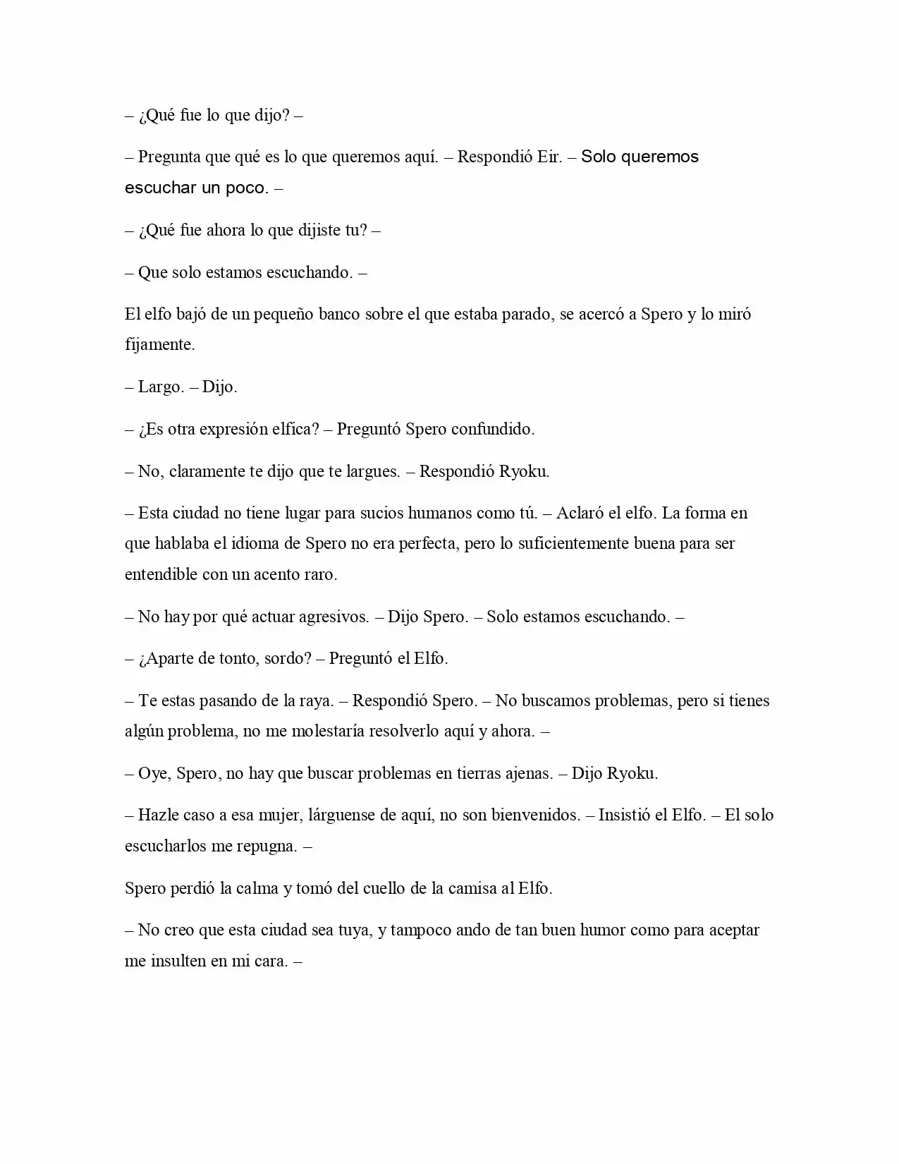 La Profecía Del Héroe (Novela) - Capítulo 69 - Página 8 - LectorTMOo