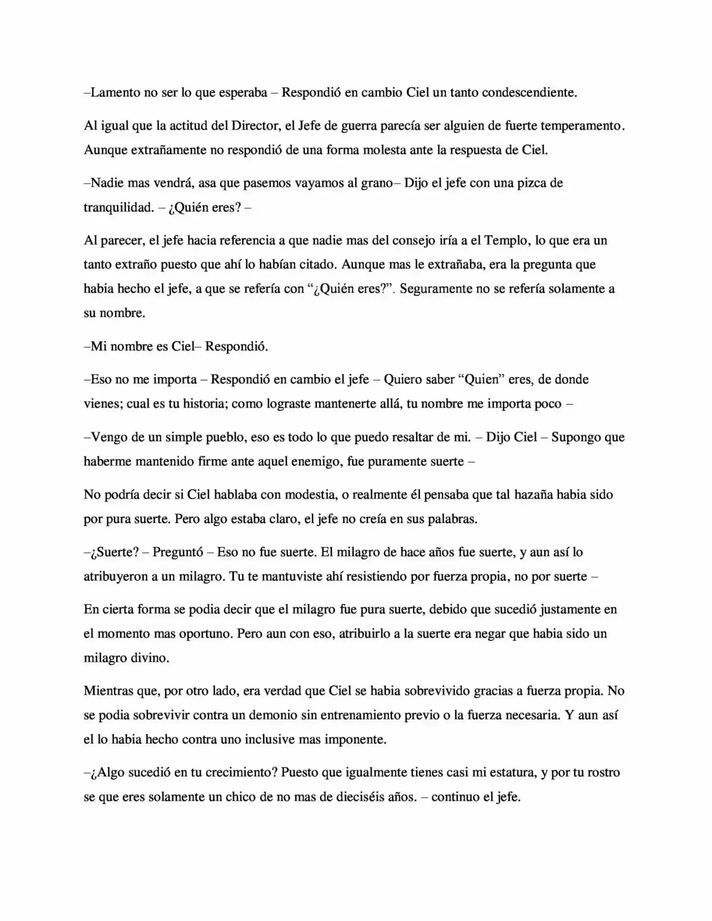 La Profecía Del Héroe (Novela) - Capítulo 7 - Página 3 - LectorTMOo
