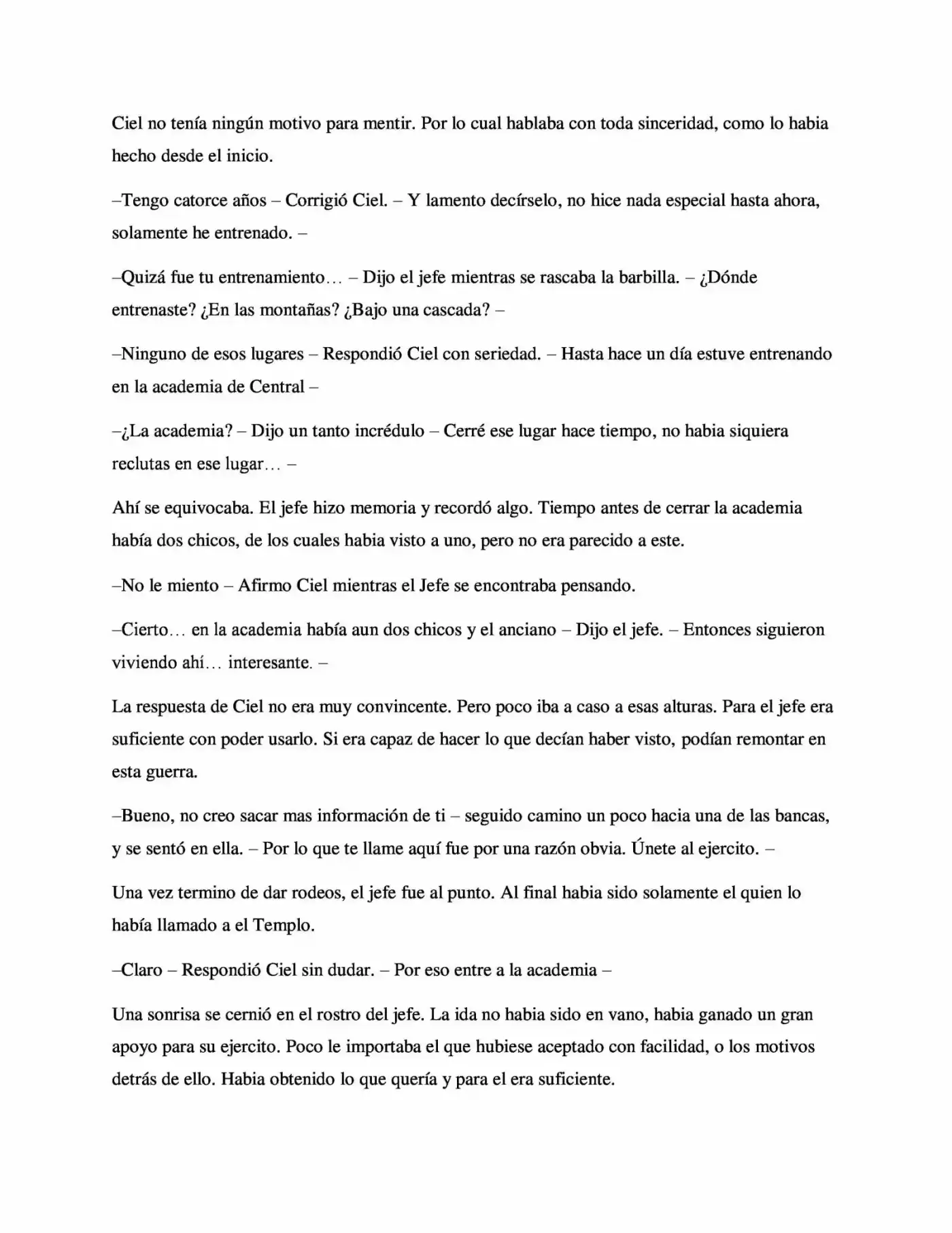 La Profecía Del Héroe (Novela) - Capítulo 7 - Página 4 - LectorTMOo