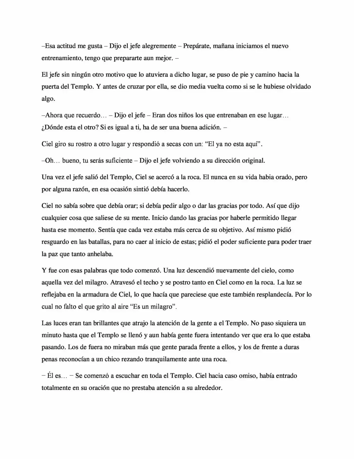La Profecía Del Héroe (Novela) - Capítulo 7 - Página 5 - LectorTMOo
