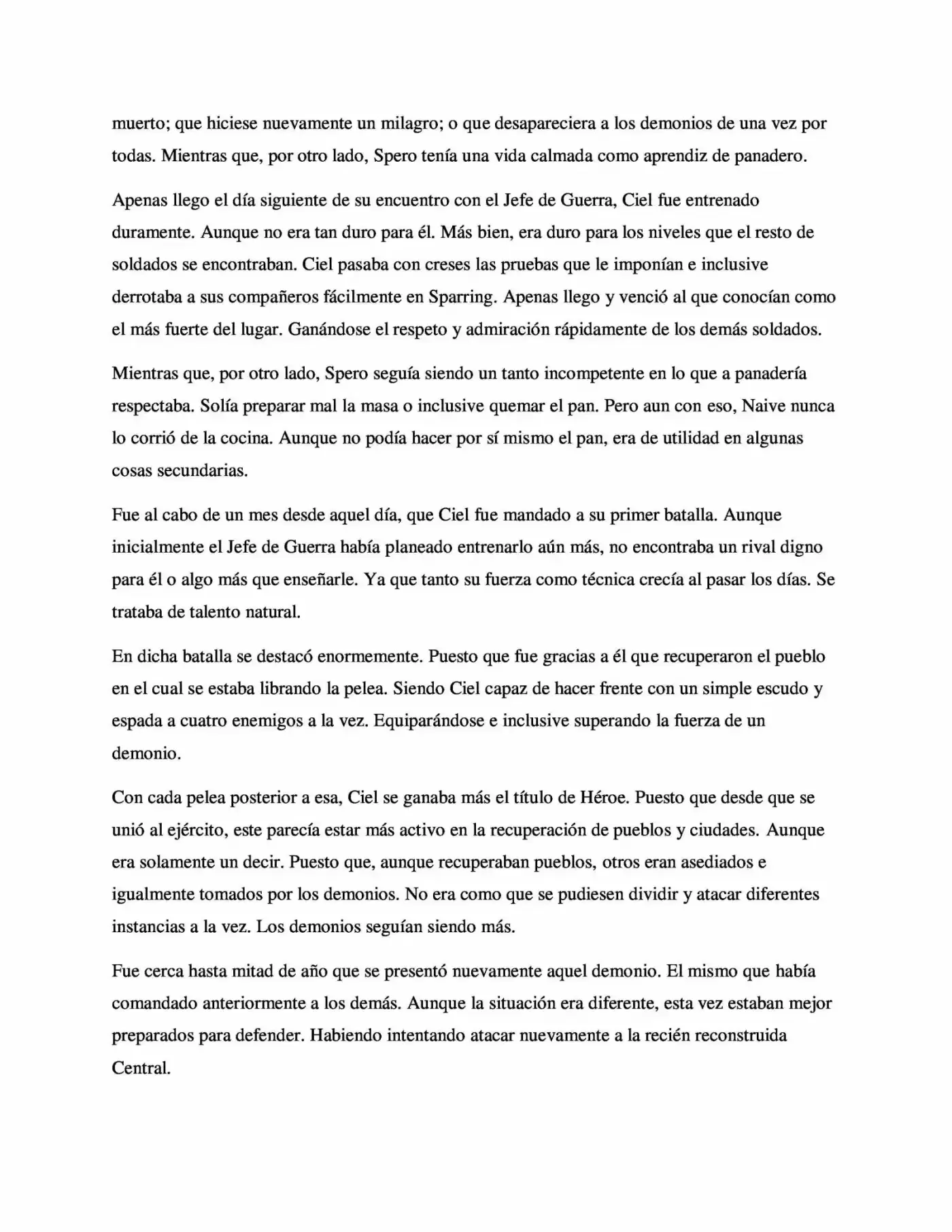 La Profecía Del Héroe (Novela) - Capítulo 7 - Página 8 - LectorTMOo