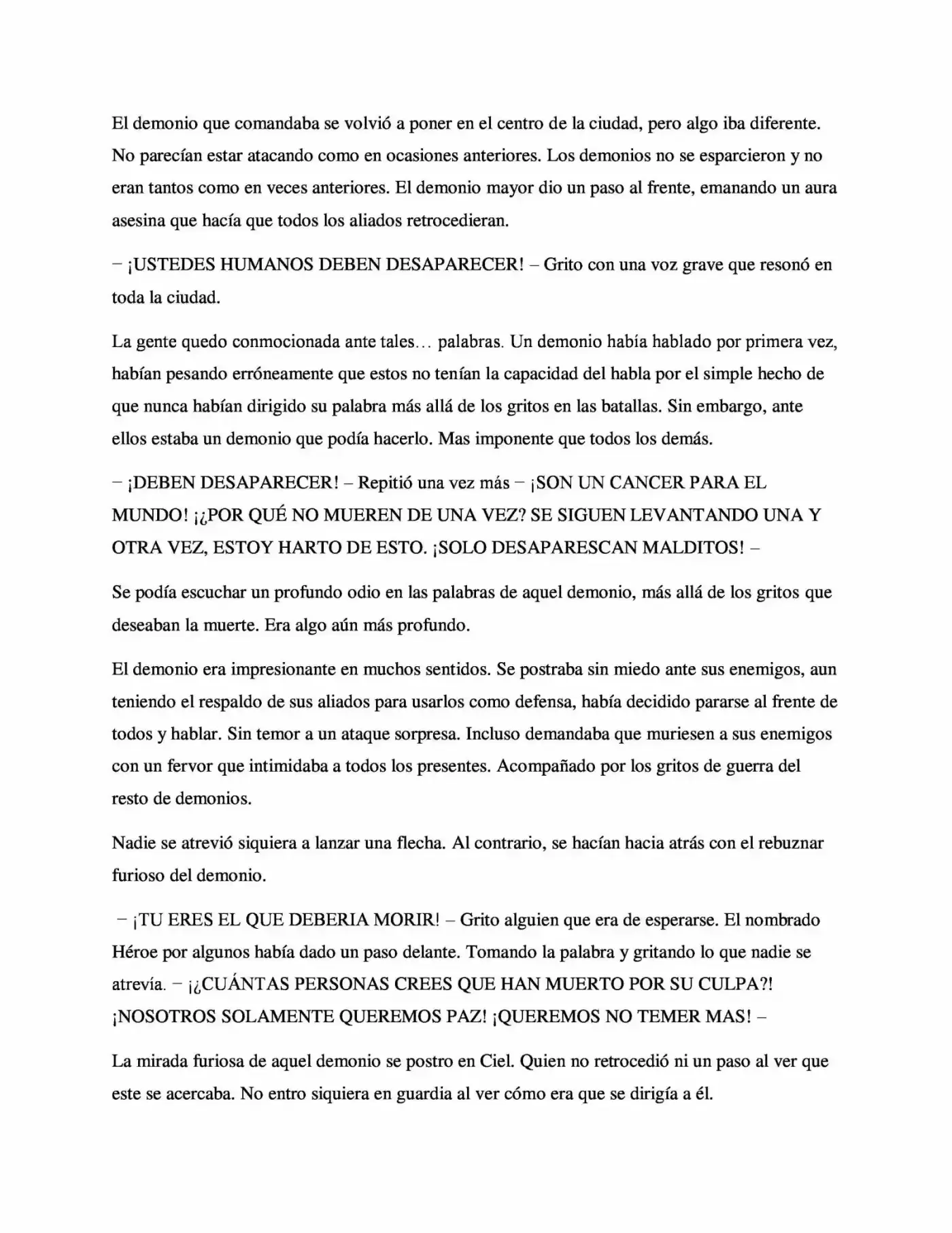 La Profecía Del Héroe (Novela) - Capítulo 7 - Página 9 - LectorTMOo