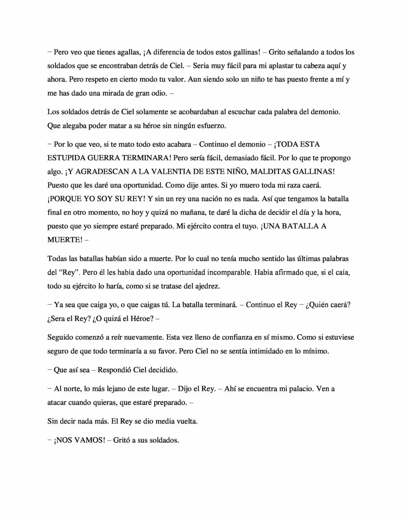 La Profecía Del Héroe (Novela) - Capítulo 7 - Página 11 - LectorTMOo