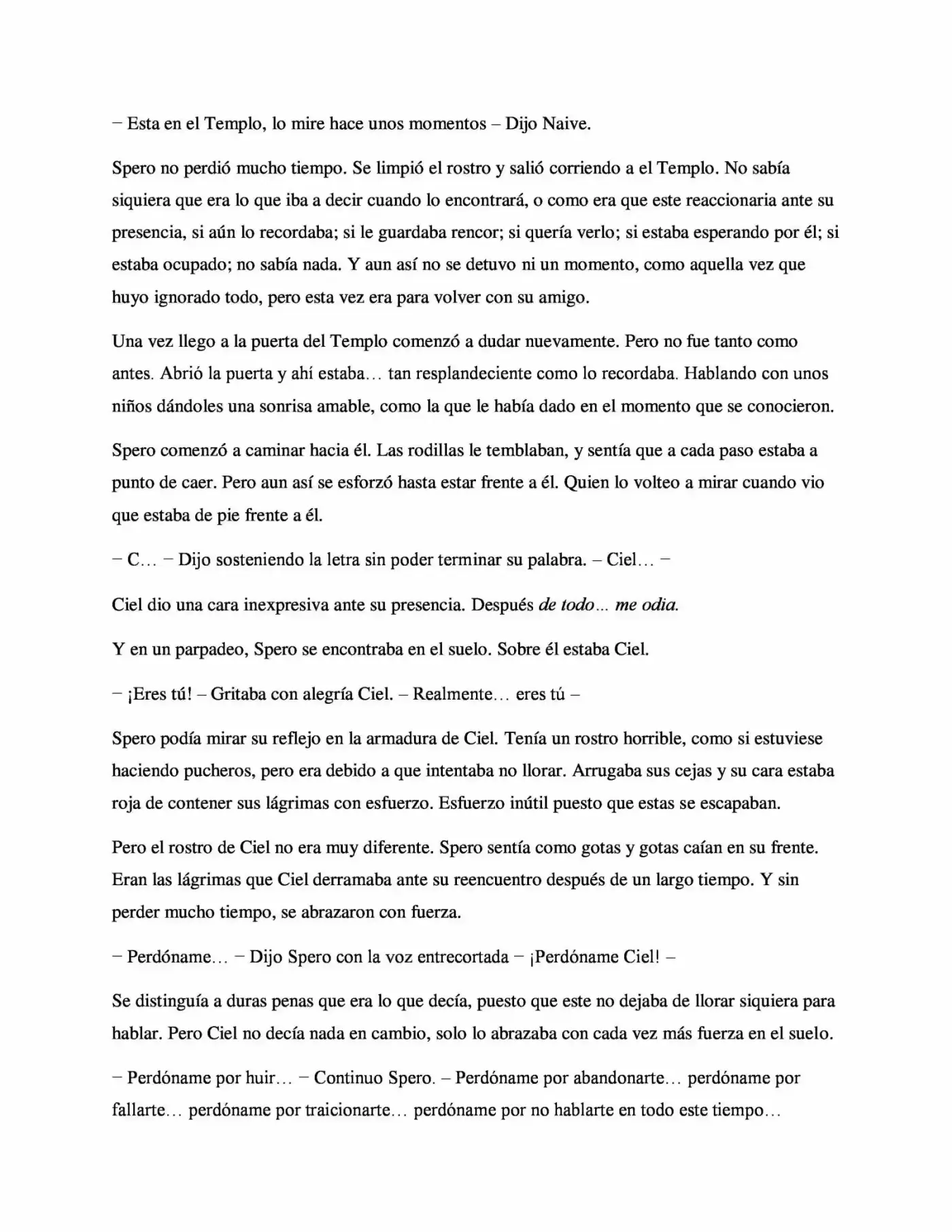 La Profecía Del Héroe (Novela) - Capítulo 7 - Página 16 - LectorTMOo