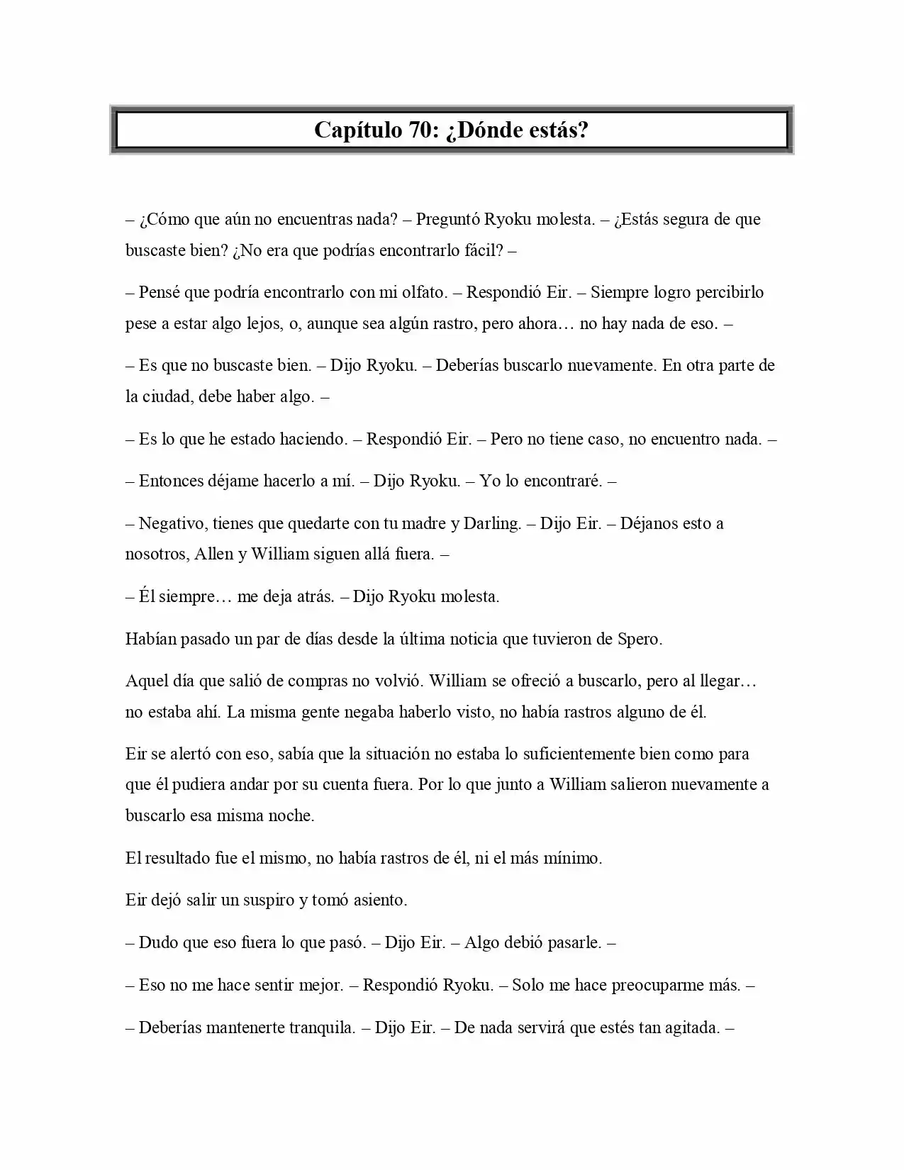 La Profecía Del Héroe (Novela) - Capítulo 71 - Página 1 - LectorTMOo