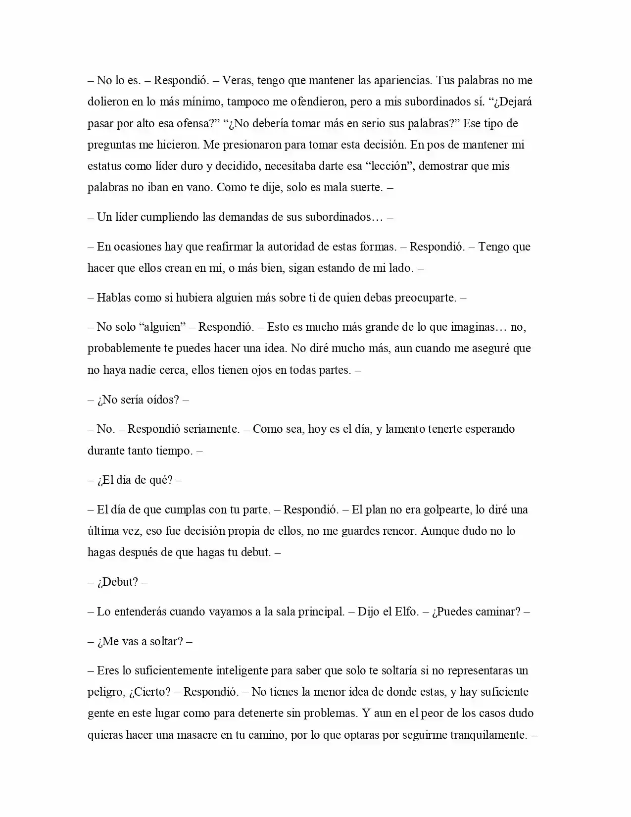 La Profecía Del Héroe (Novela) - Capítulo 71 - Página 8 - LectorTMOo