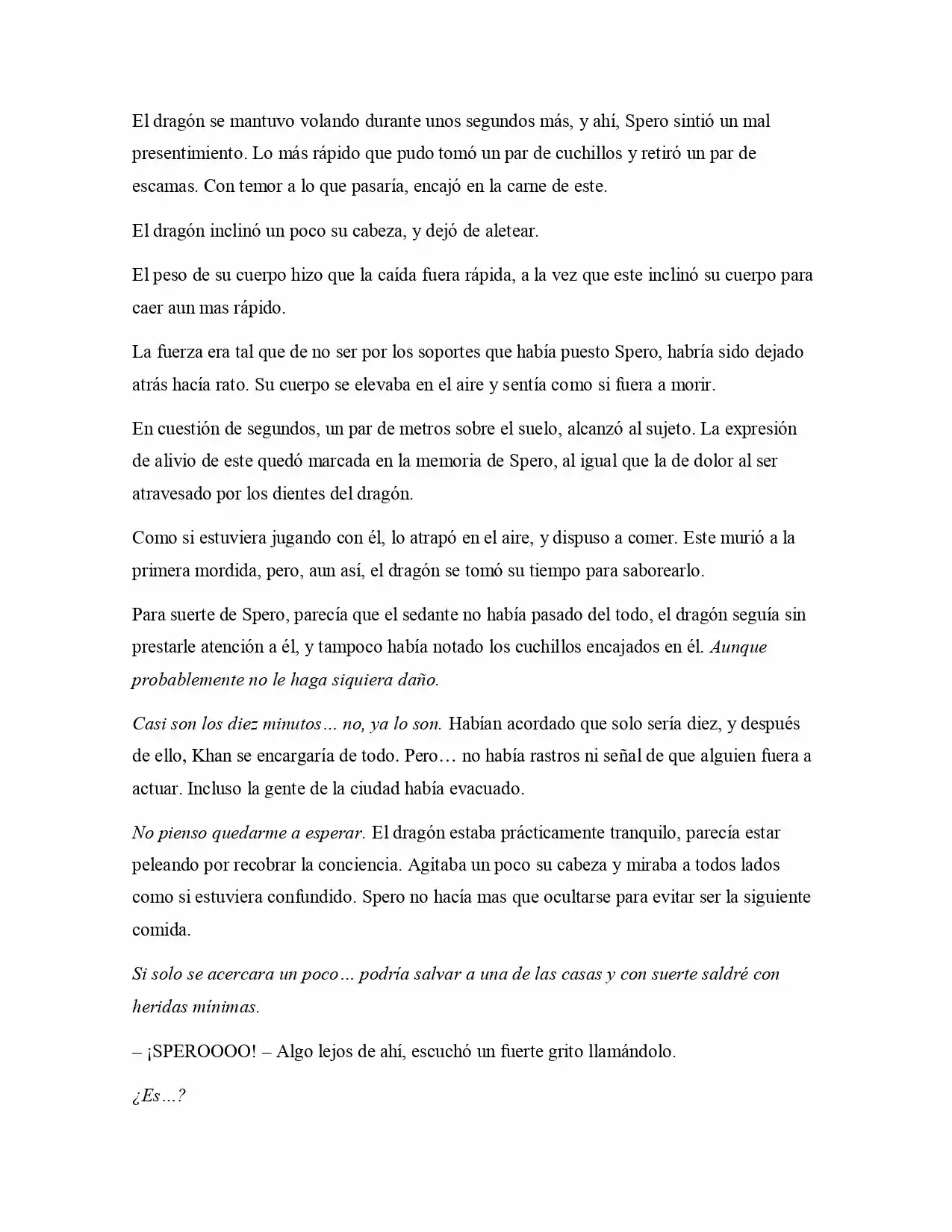La Profecía Del Héroe (Novela) - Capítulo 72 - Página 6 - LectorTMOo