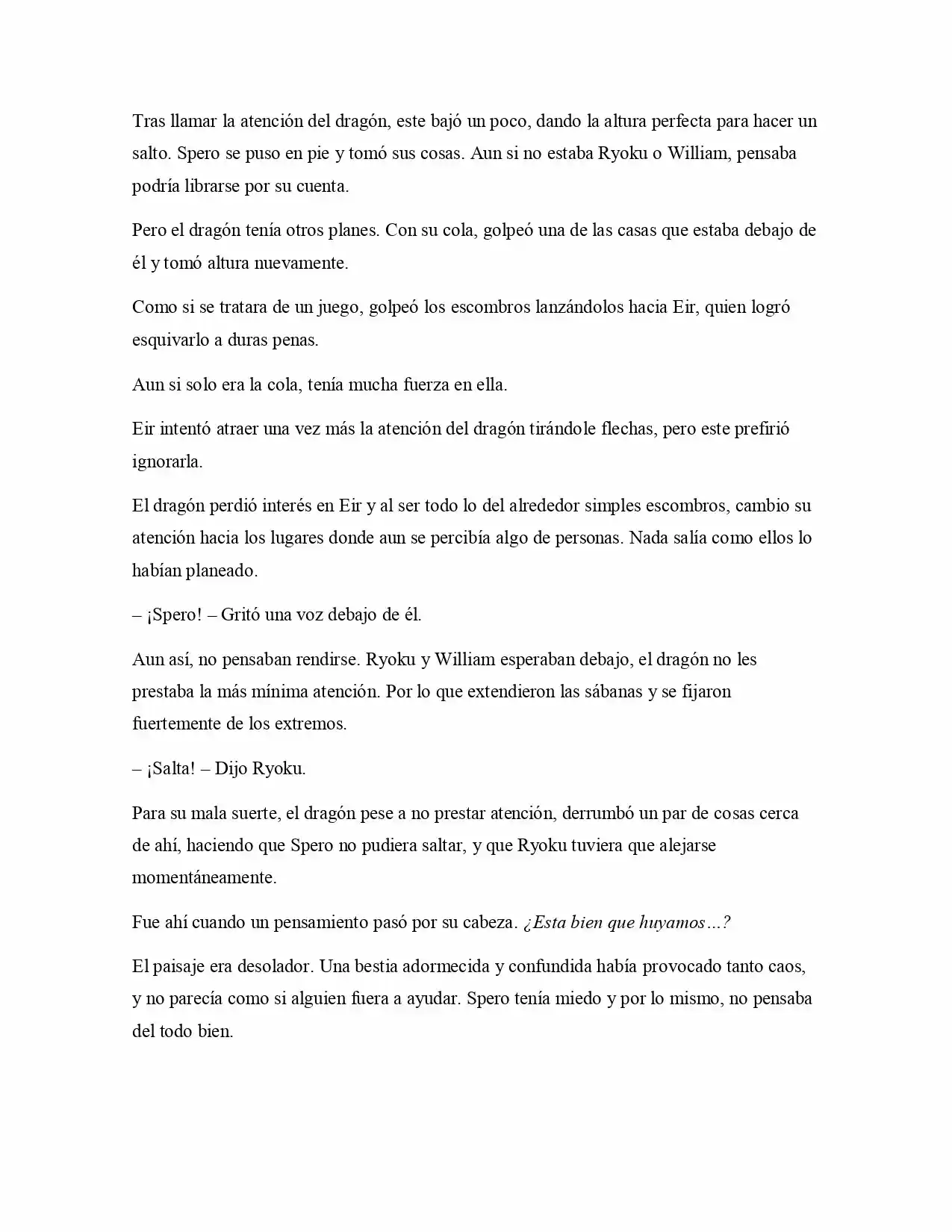 La Profecía Del Héroe (Novela) - Capítulo 72 - Página 8 - LectorTMOo