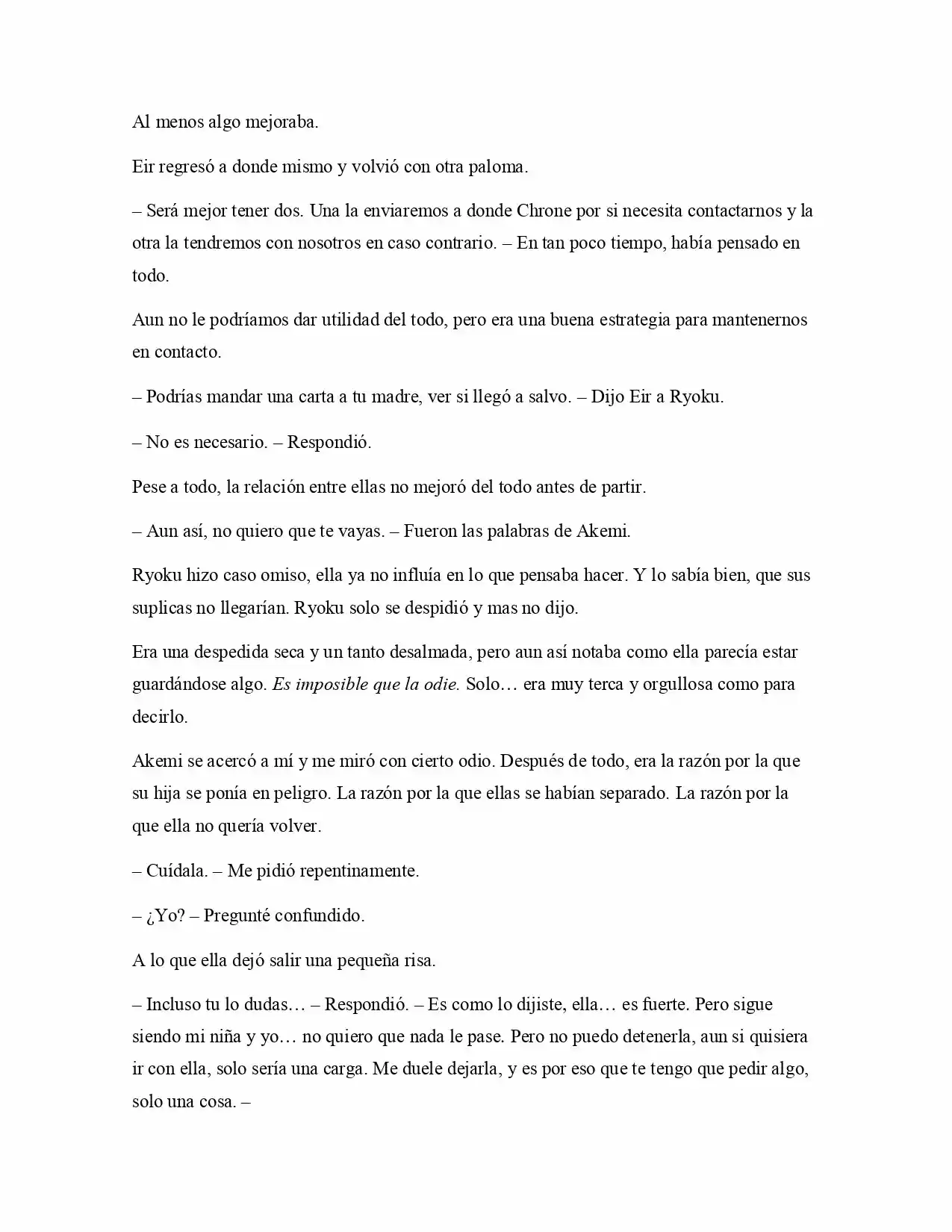 La Profecía Del Héroe (Novela) - Capítulo 73 - Página 8 - LectorTMOo