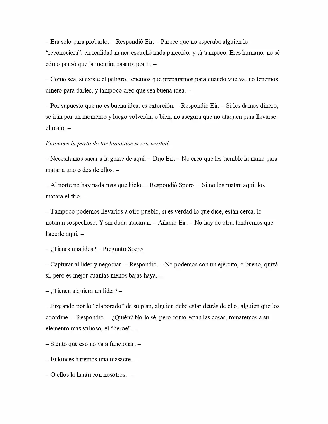 La Profecía Del Héroe (Novela) - Capítulo 74 - Página 11 - LectorTMOo