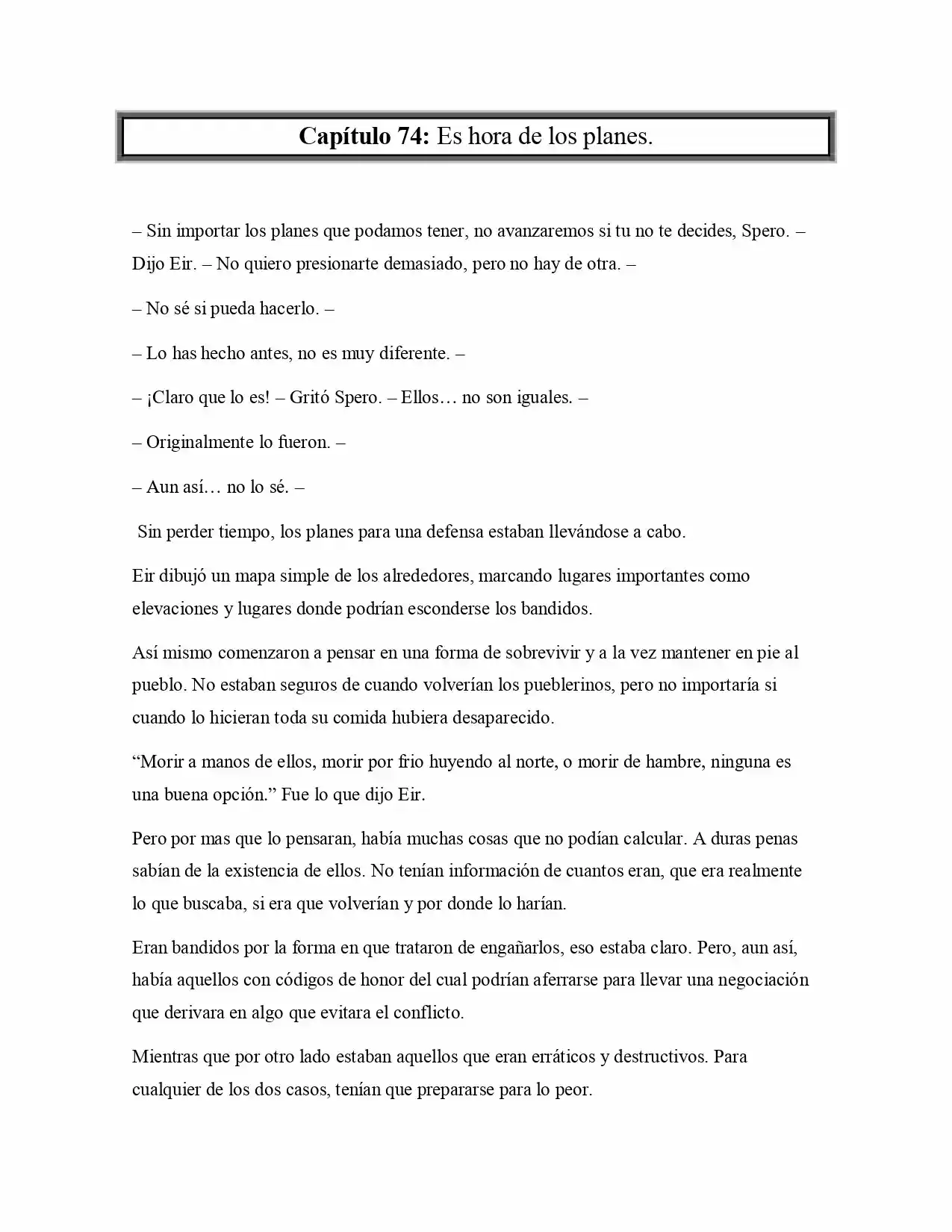 La Profecía Del Héroe (Novela) - Capítulo 75 - Página 1 - LectorTMOo