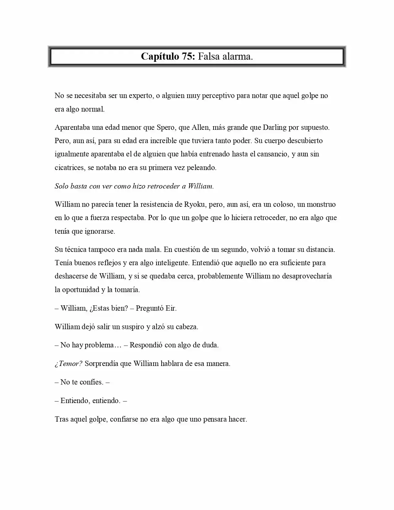 La Profecía Del Héroe (Novela) - Capítulo 76 - Página 1 - LectorTMOo