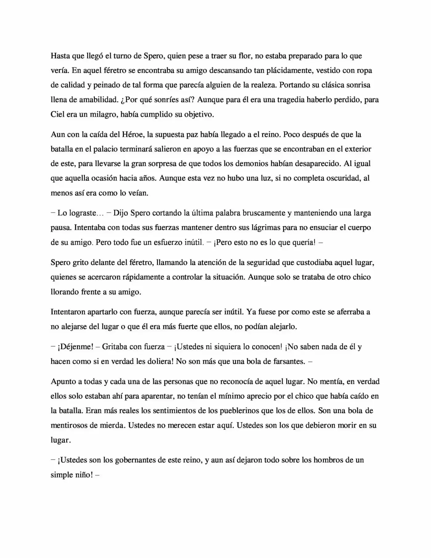 La Profecía Del Héroe (Novela) - Capítulo 8 - Página 3 - LectorTMOo