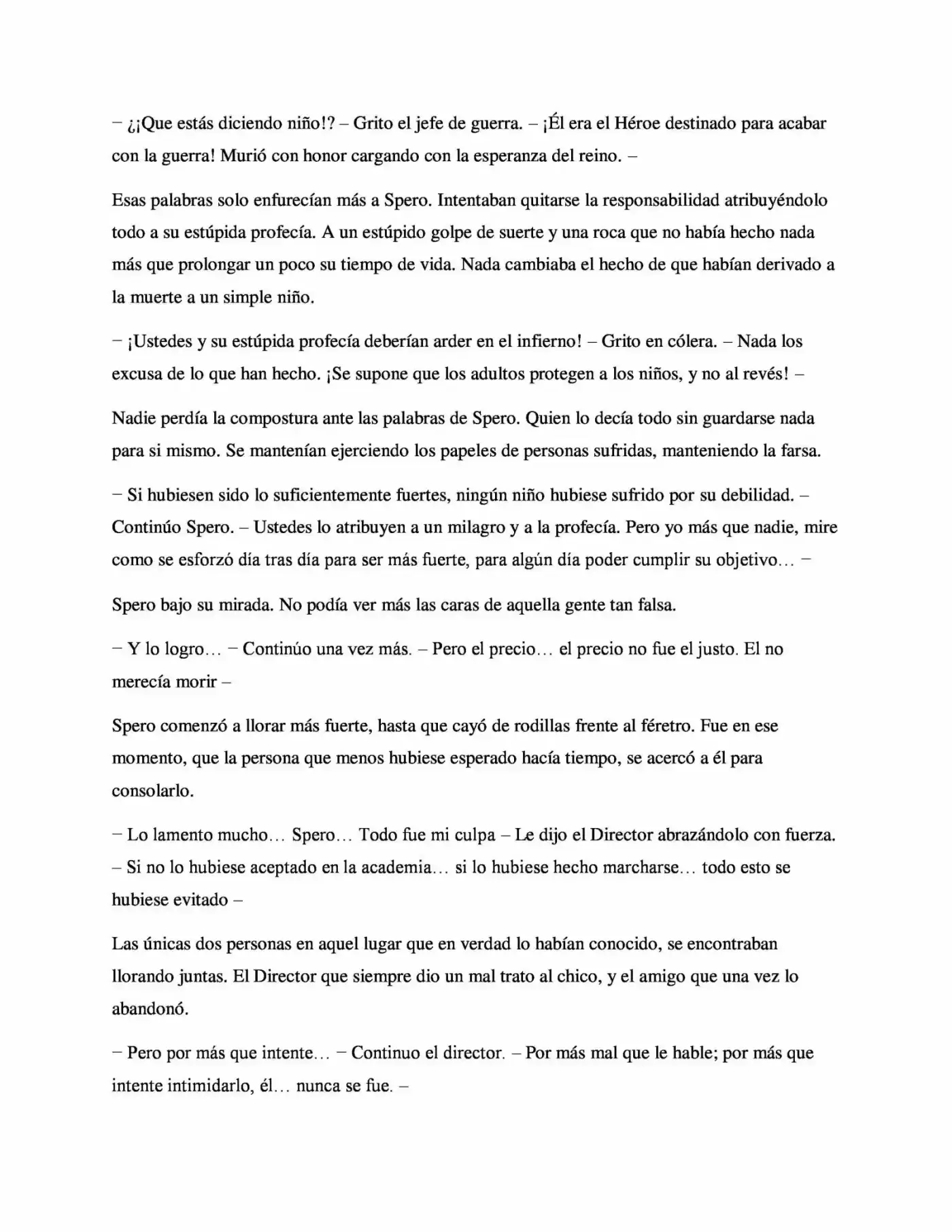 La Profecía Del Héroe (Novela) - Capítulo 8 - Página 4 - LectorTMOo