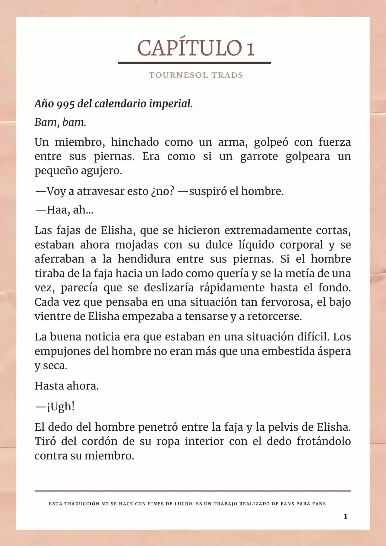 La Prometida Del Depredador (Novela) - Capítulo 1 - Página 2 - LectorTMOo